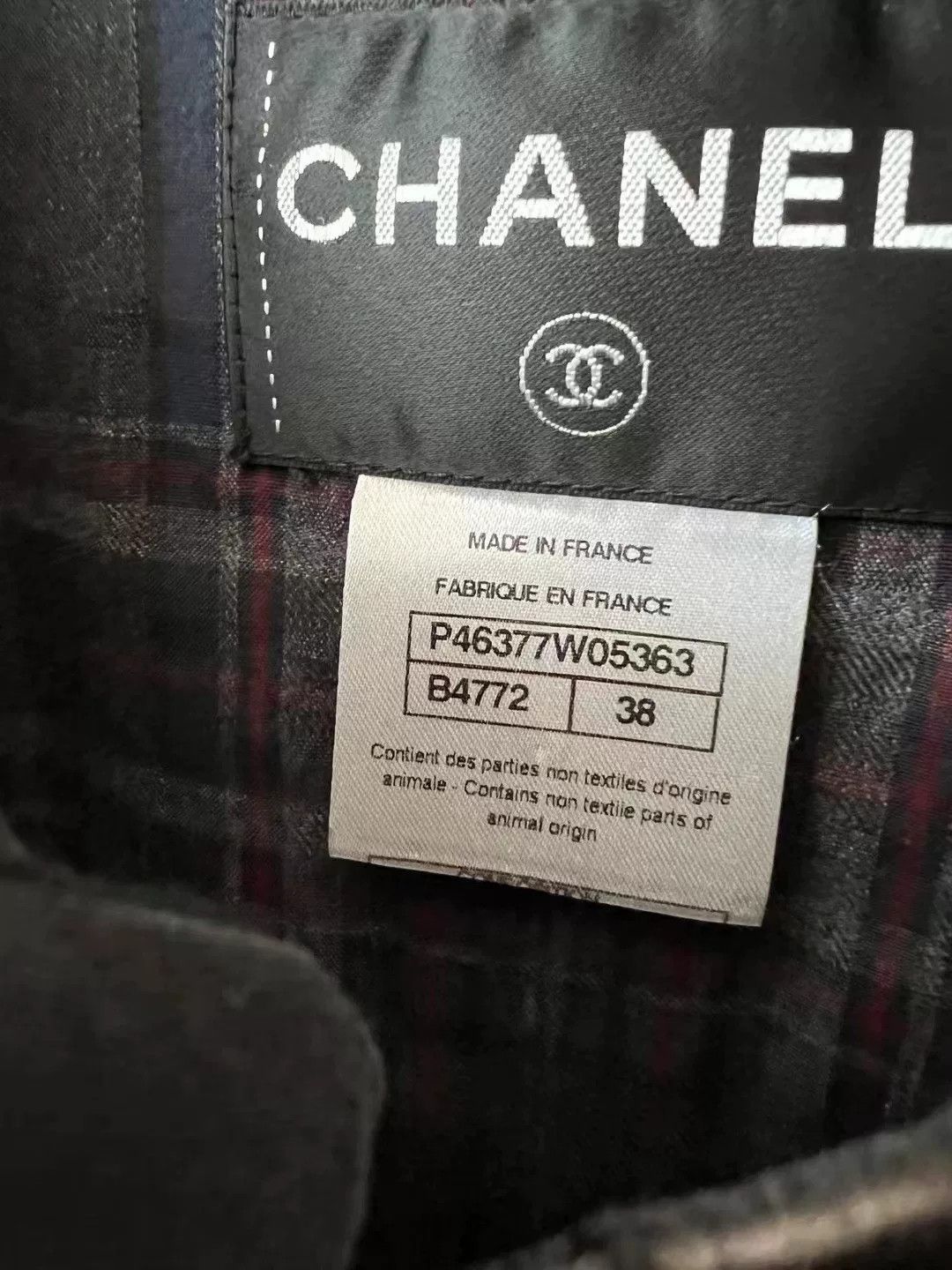 Chanel Chanel Cashmere Wool Jacket with Four Pockets Size S / US 4 / IT 40 - 8 Thumbnail
