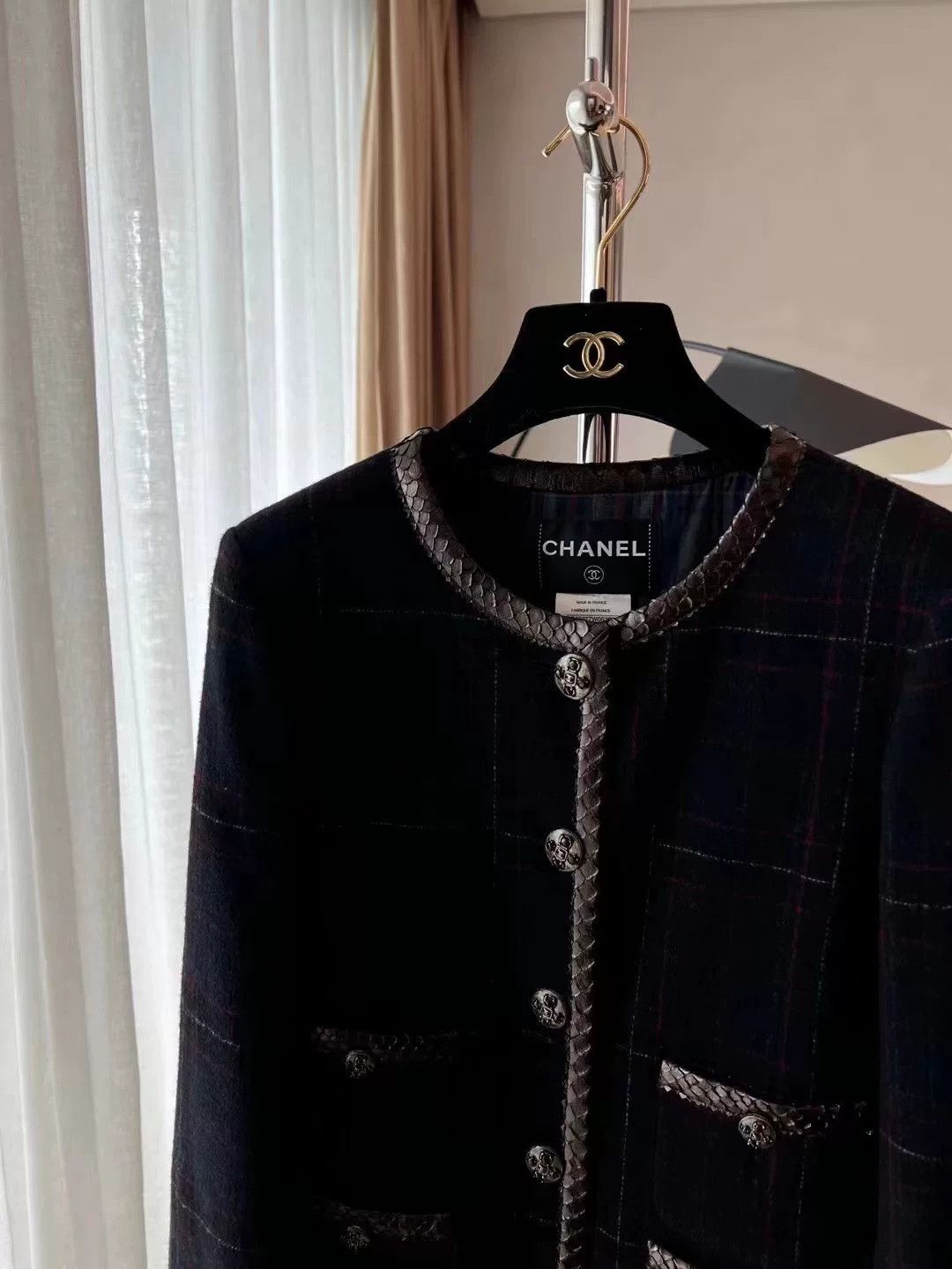 Chanel Chanel Cashmere Wool Jacket with Four Pockets Size S / US 4 / IT 40 - 4 Thumbnail