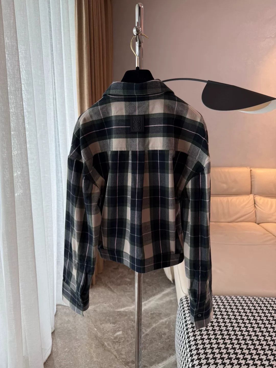 Loewe Loewe Plaid Short Sleeve Shirt Size XXS / US 00 / IT 34 - 5 Thumbnail