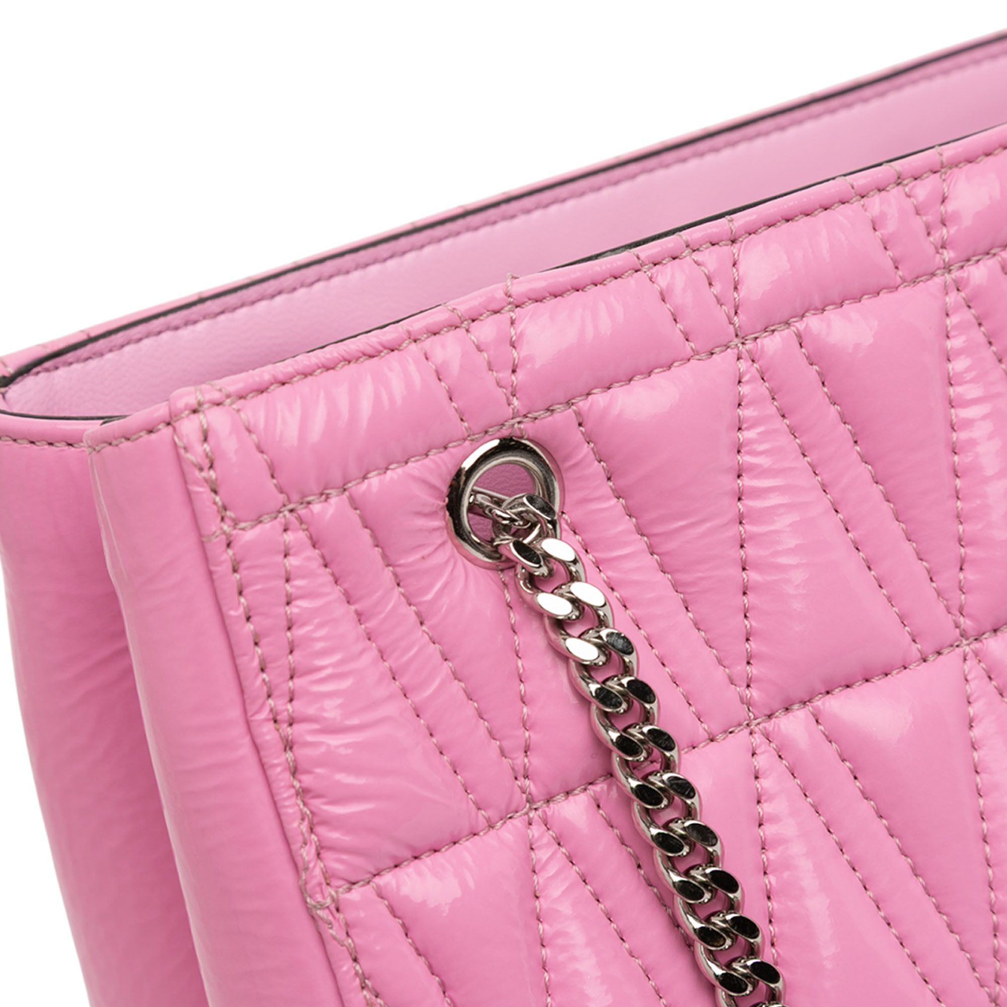 Versace Versace Quilted Leather Virtus Tote Size ONE SIZE - 7 Thumbnail