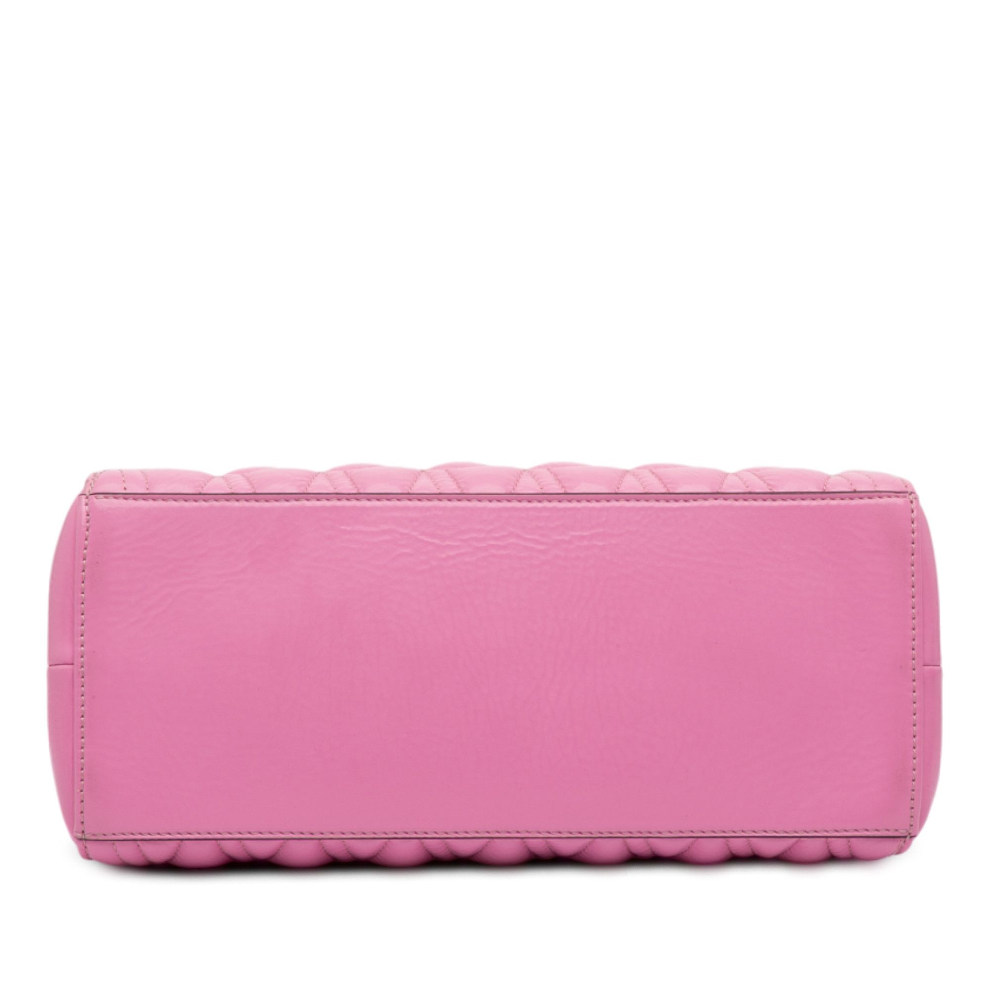 Versace Versace Quilted Leather Virtus Tote Size ONE SIZE - 3 Thumbnail