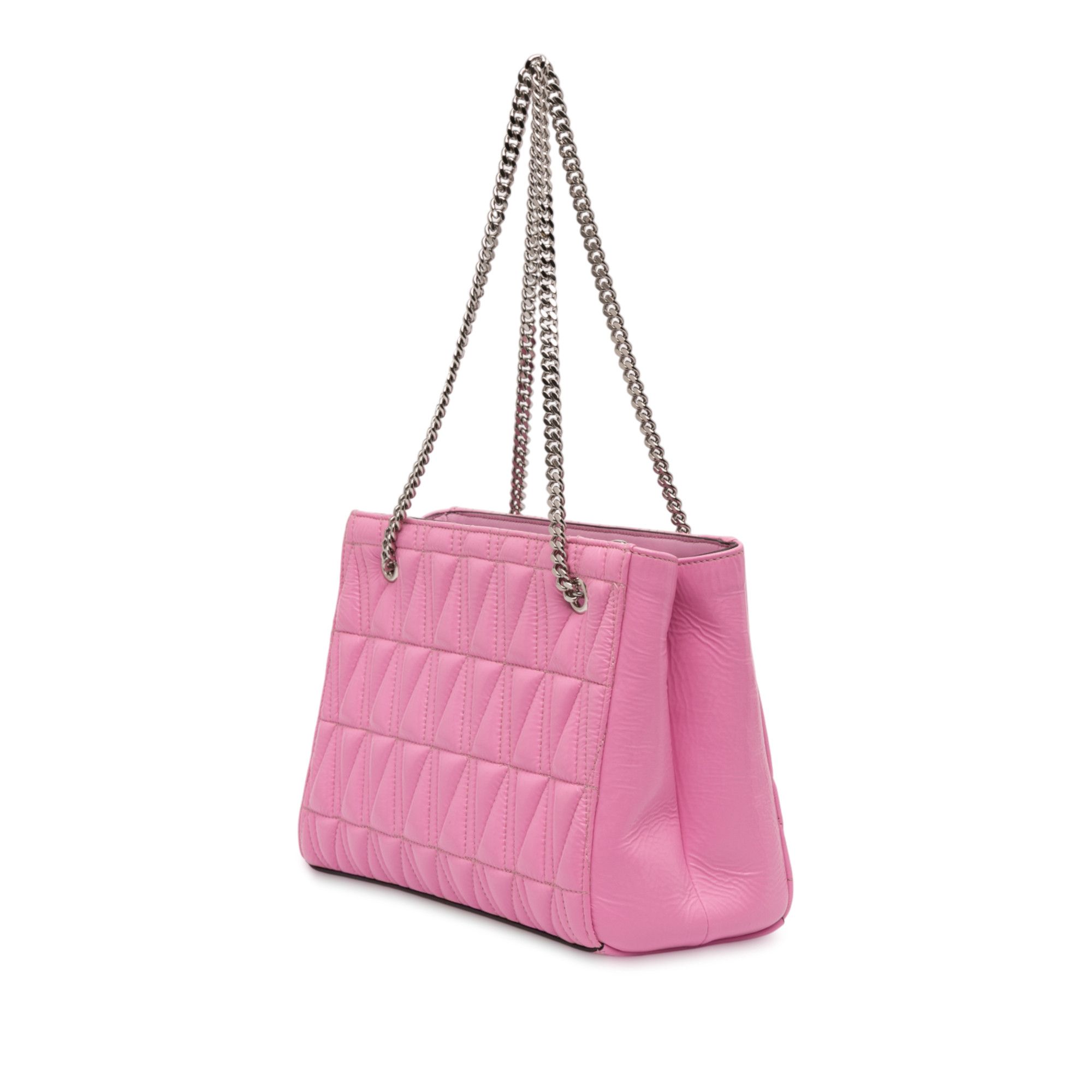 Versace Versace Quilted Leather Virtus Tote Size ONE SIZE - 2 Thumbnail