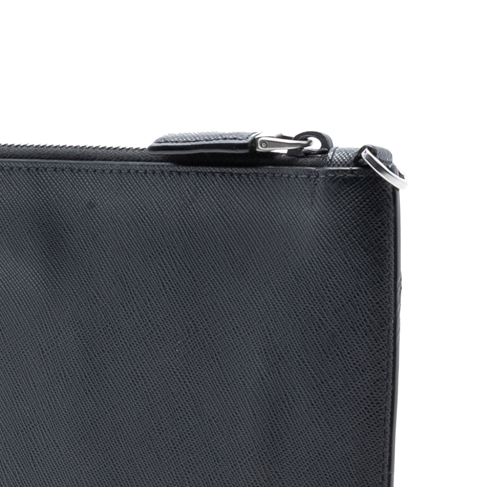 Prada Prada Saffiano Clutch Size ONE SIZE - 6 Thumbnail