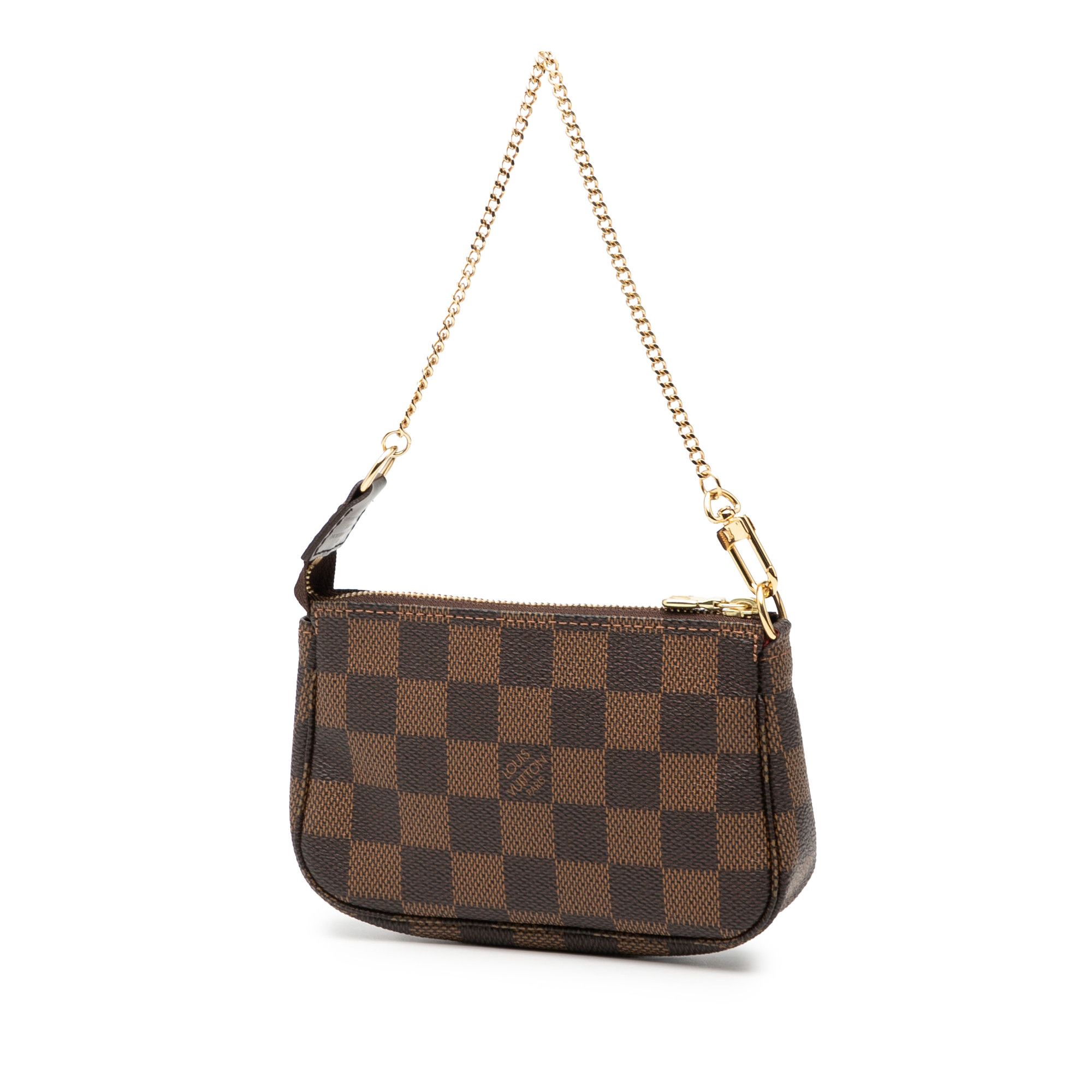 Louis Vuitton Louis Vuitton Damier Ebene Mini Pochette Accessoires Size ONE SIZE - 2 Thumbnail