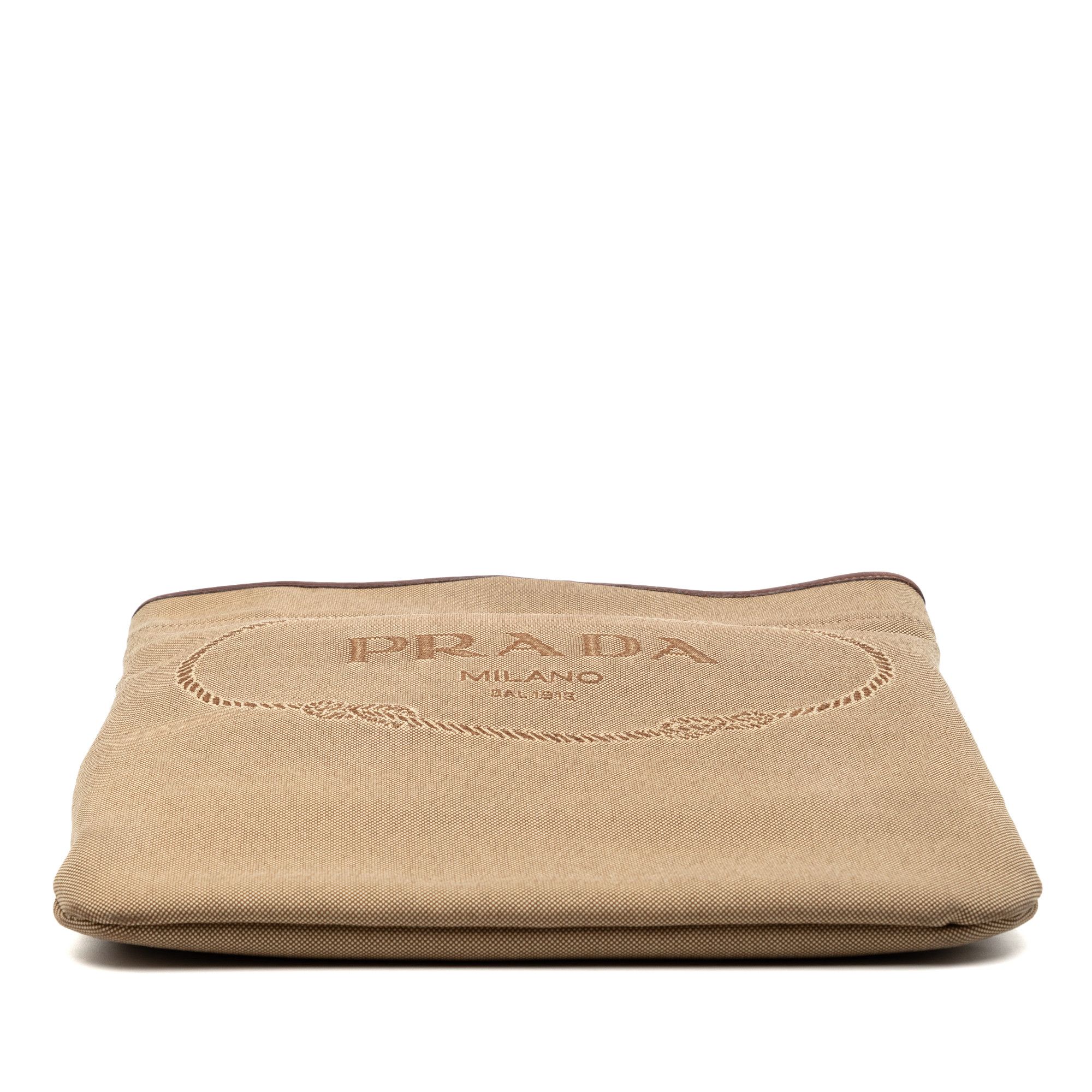 Prada Prada Canvas Canapa Logo Crossbody Size ONE SIZE - 3 Thumbnail