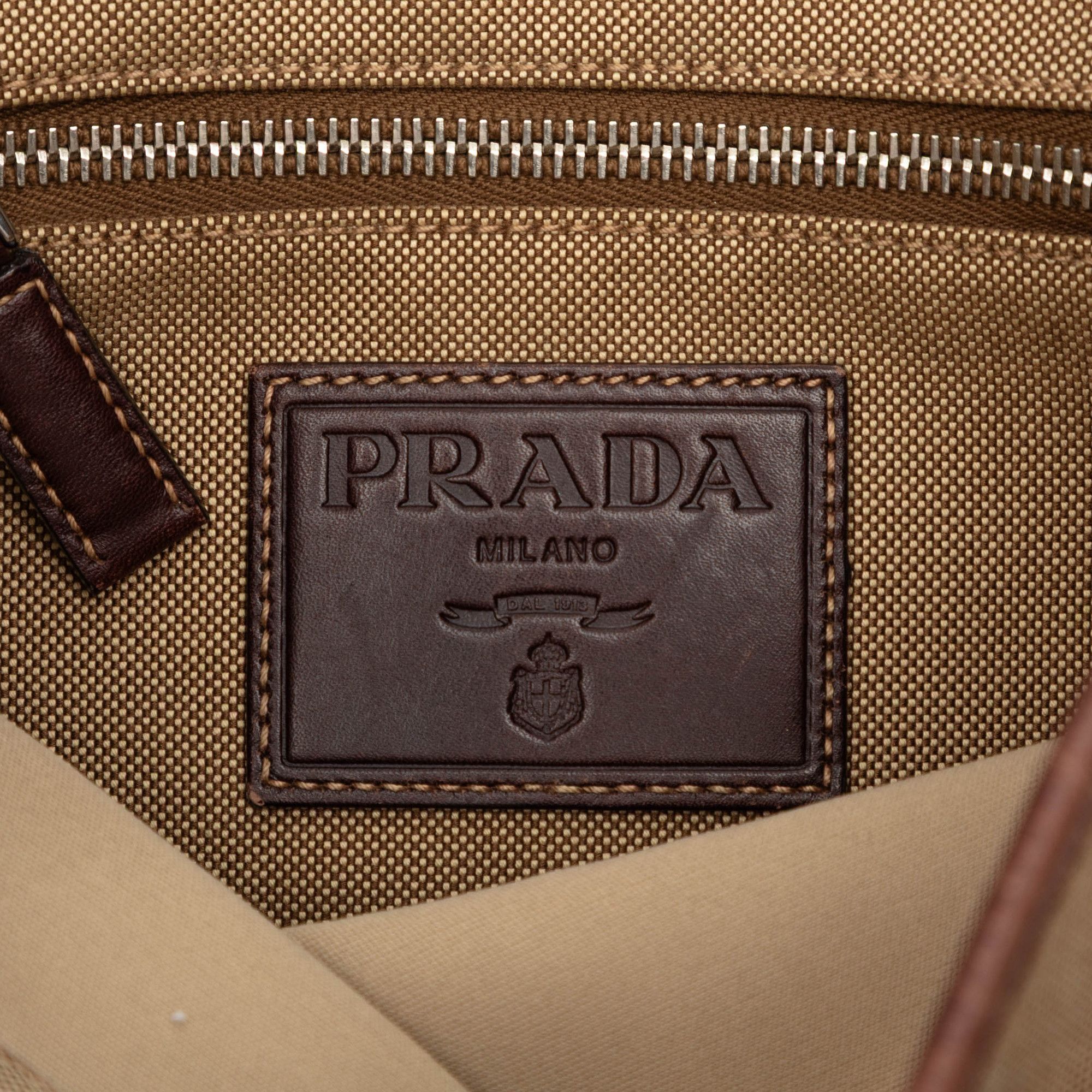 Prada Prada Canvas Canapa Logo Crossbody Size ONE SIZE - 5 Thumbnail