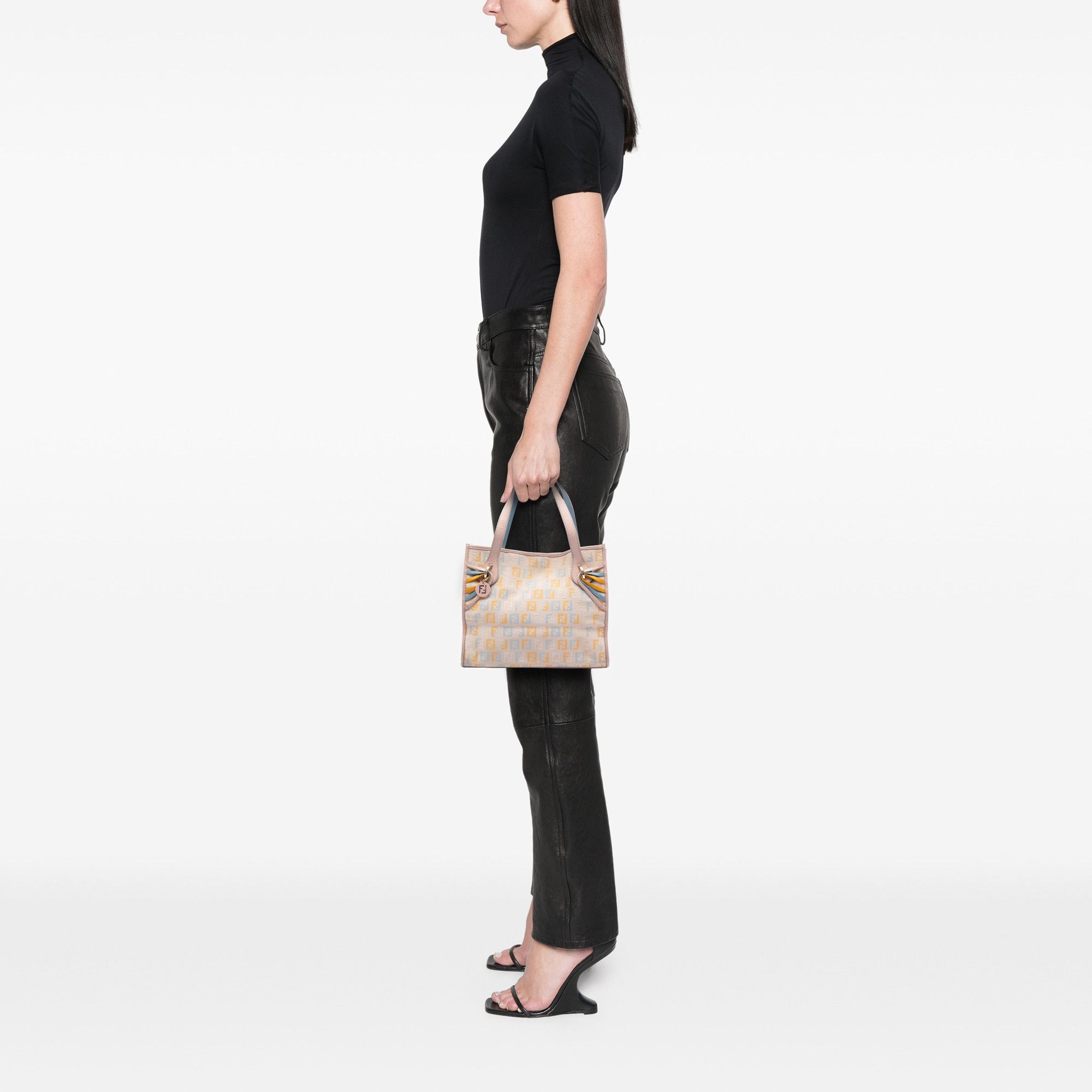 Fendi Fendi Small Multicolore Zucchino Tote Size ONE SIZE - 7 Thumbnail