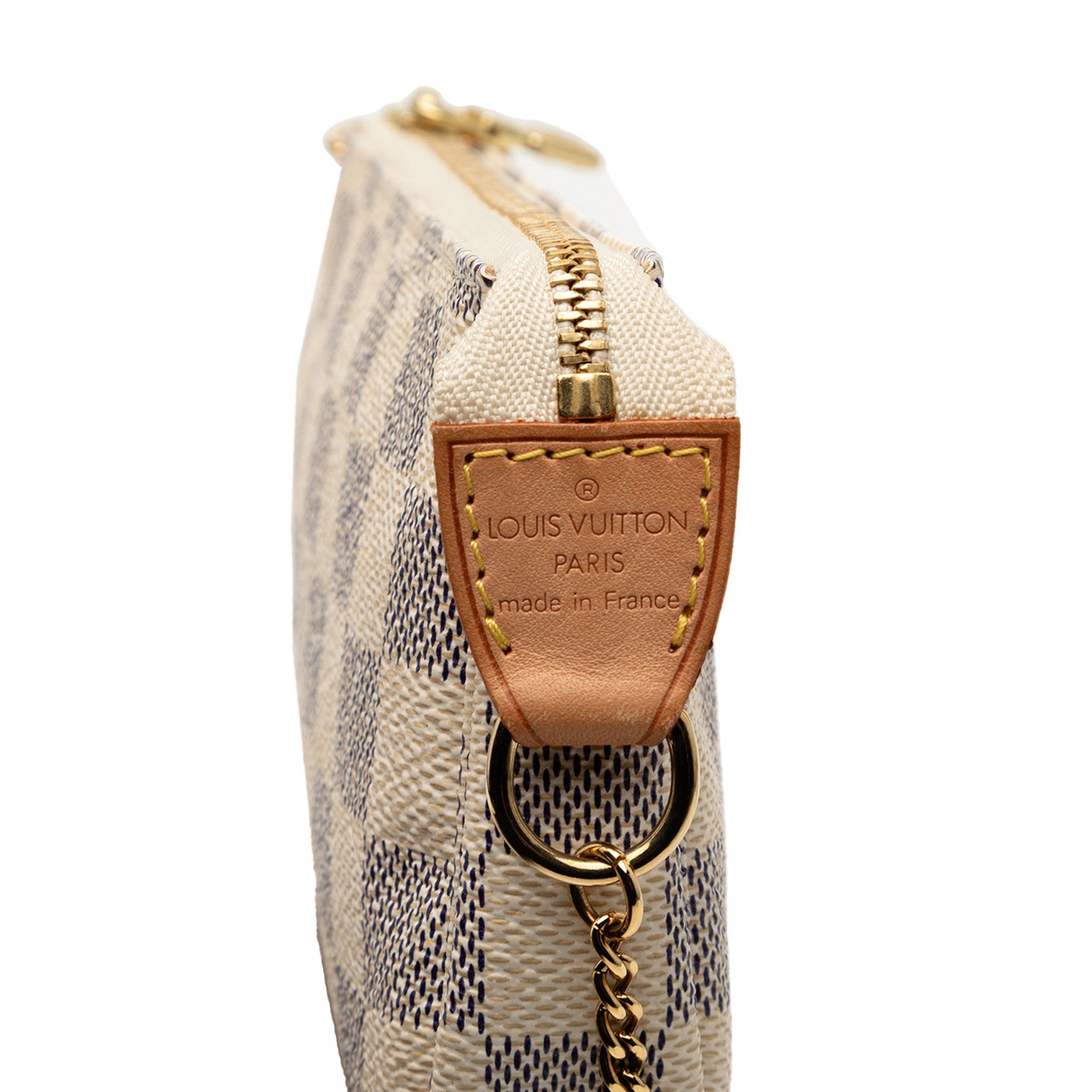Louis Vuitton Louis Vuitton Damier Azur Mini Pochette Accessoires Size ONE SIZE - 5 Thumbnail