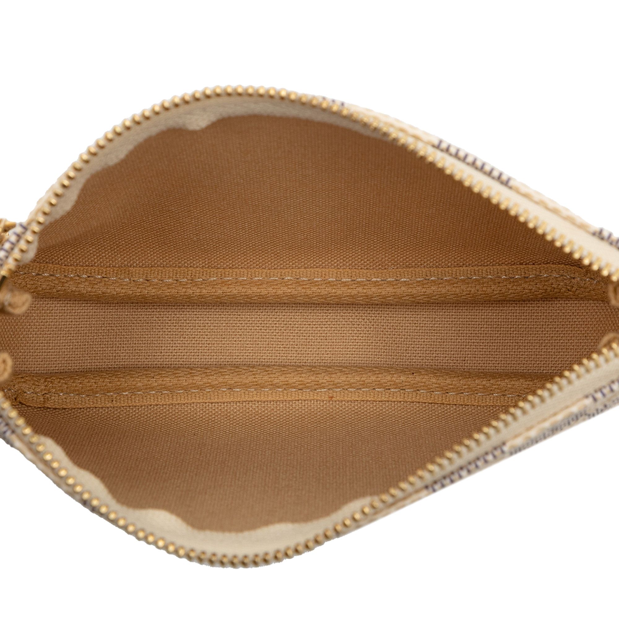 Louis Vuitton Louis Vuitton Damier Azur Mini Pochette Accessoires Size ONE SIZE - 4 Thumbnail