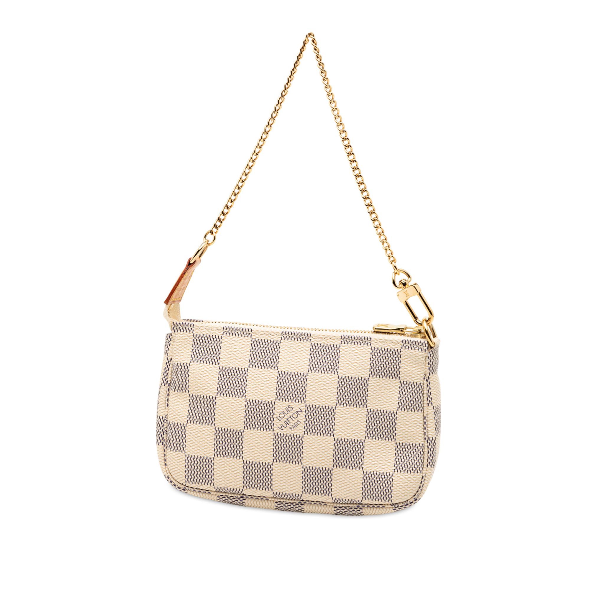 Louis Vuitton Louis Vuitton Damier Azur Mini Pochette Accessoires Size ONE SIZE - 2 Thumbnail