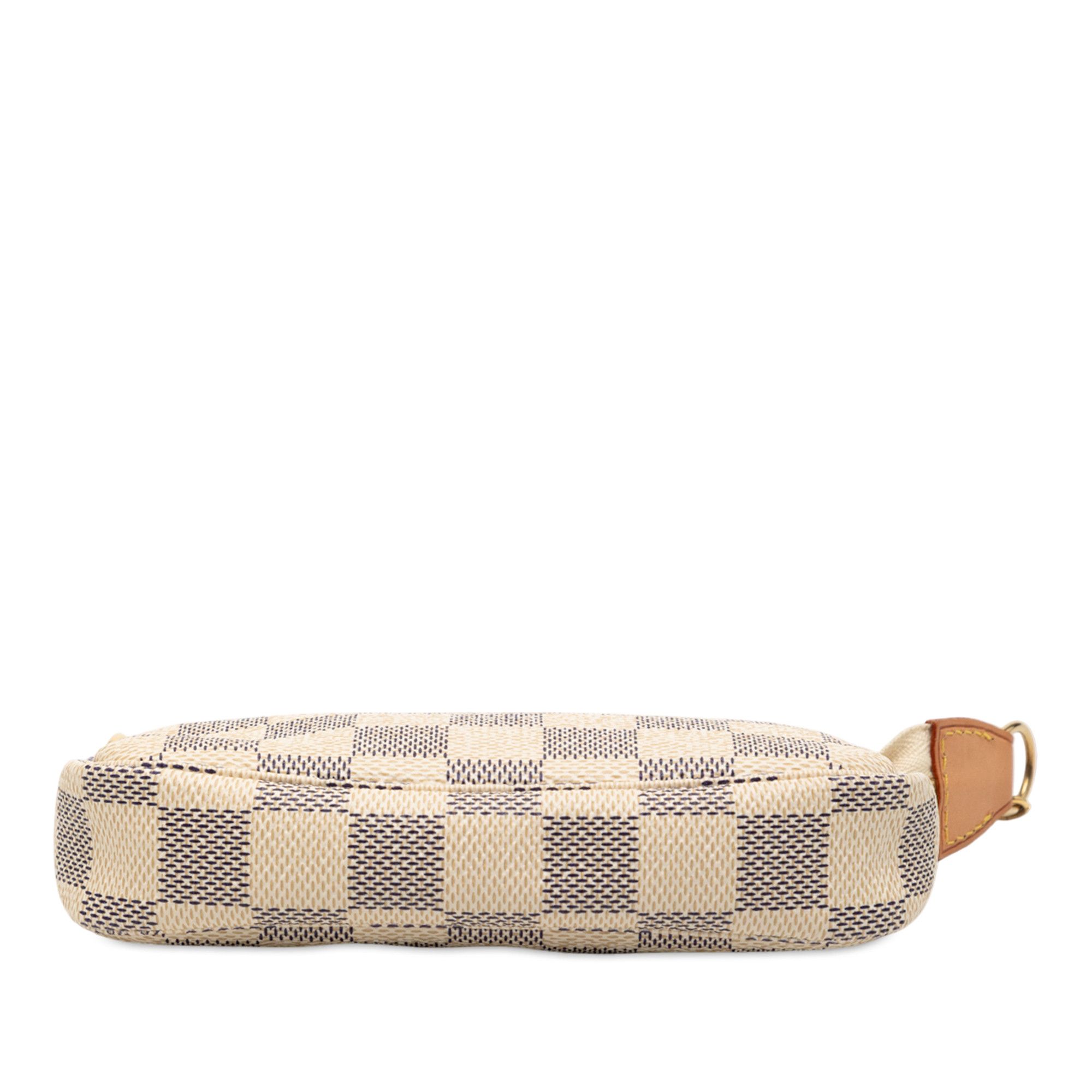 Louis Vuitton Louis Vuitton Damier Azur Mini Pochette Accessoires Size ONE SIZE - 3 Thumbnail