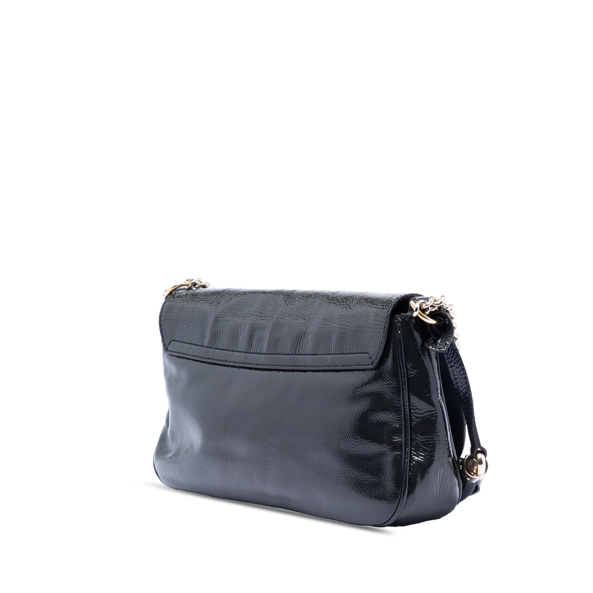 Gucci Gucci Medium Patent Soho Chain Flap Crossbody Size ONE SIZE - 2 Thumbnail
