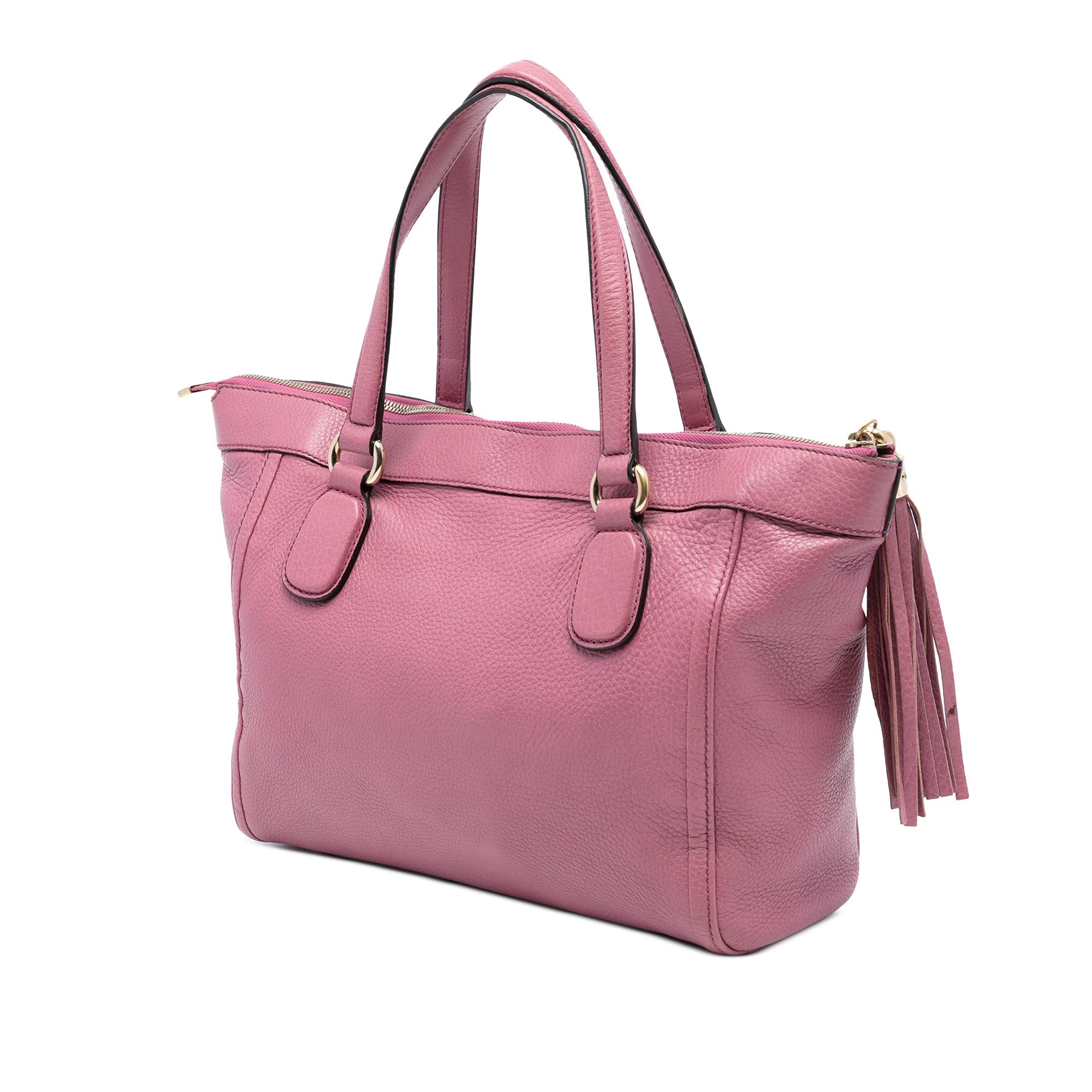 Gucci Gucci Small Leather Soho Working Tote Size ONE SIZE - 2 Thumbnail