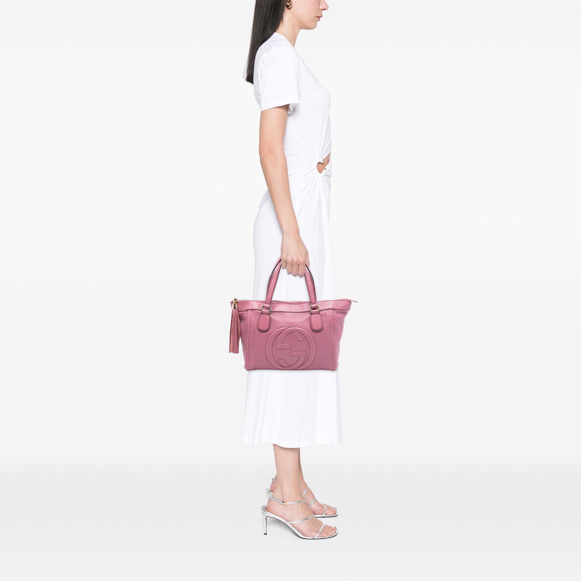 Gucci Gucci Small Leather Soho Working Tote Size ONE SIZE - 7 Thumbnail