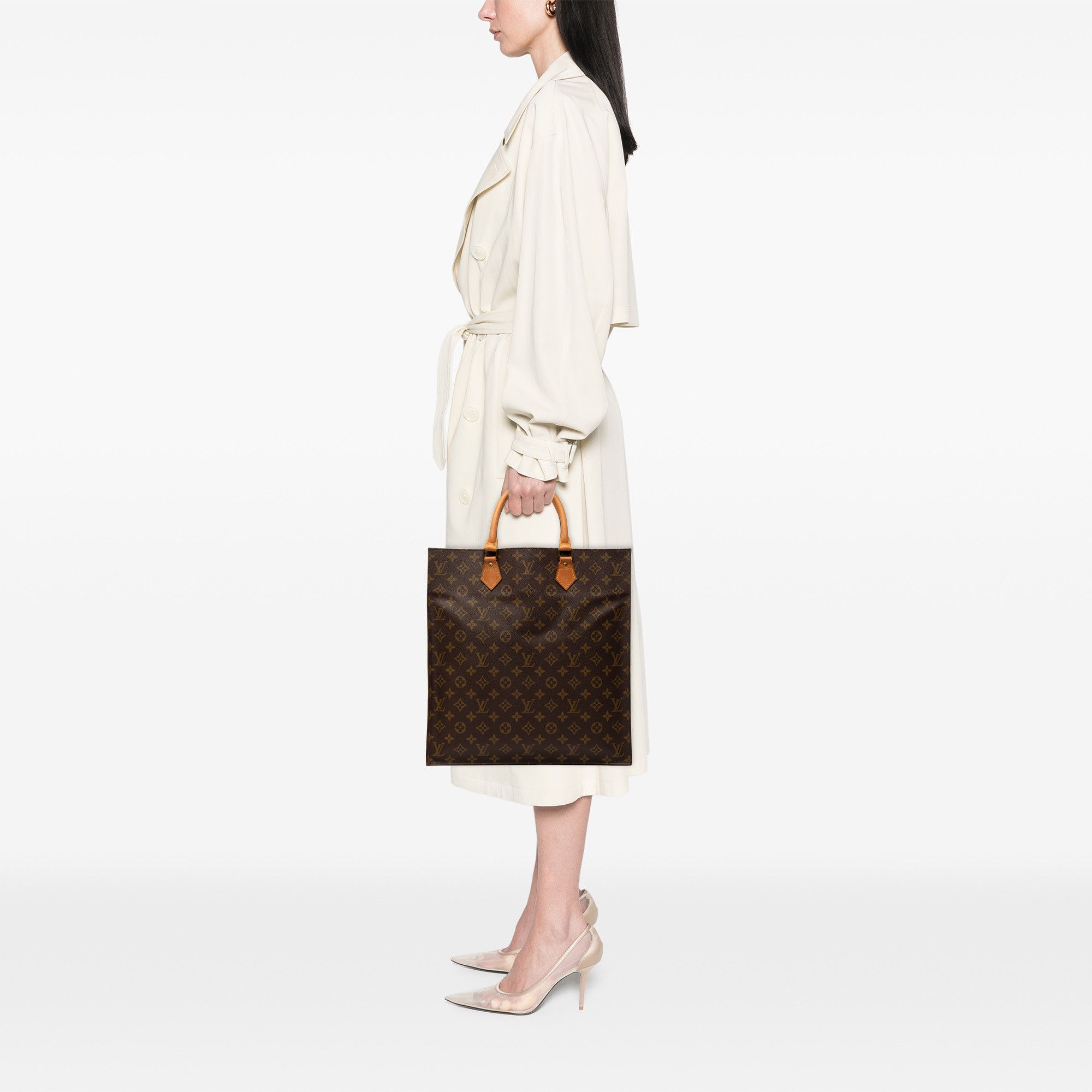 Louis Vuitton Louis Vuitton Monogram Sac Plat Size ONE SIZE - 7 Thumbnail