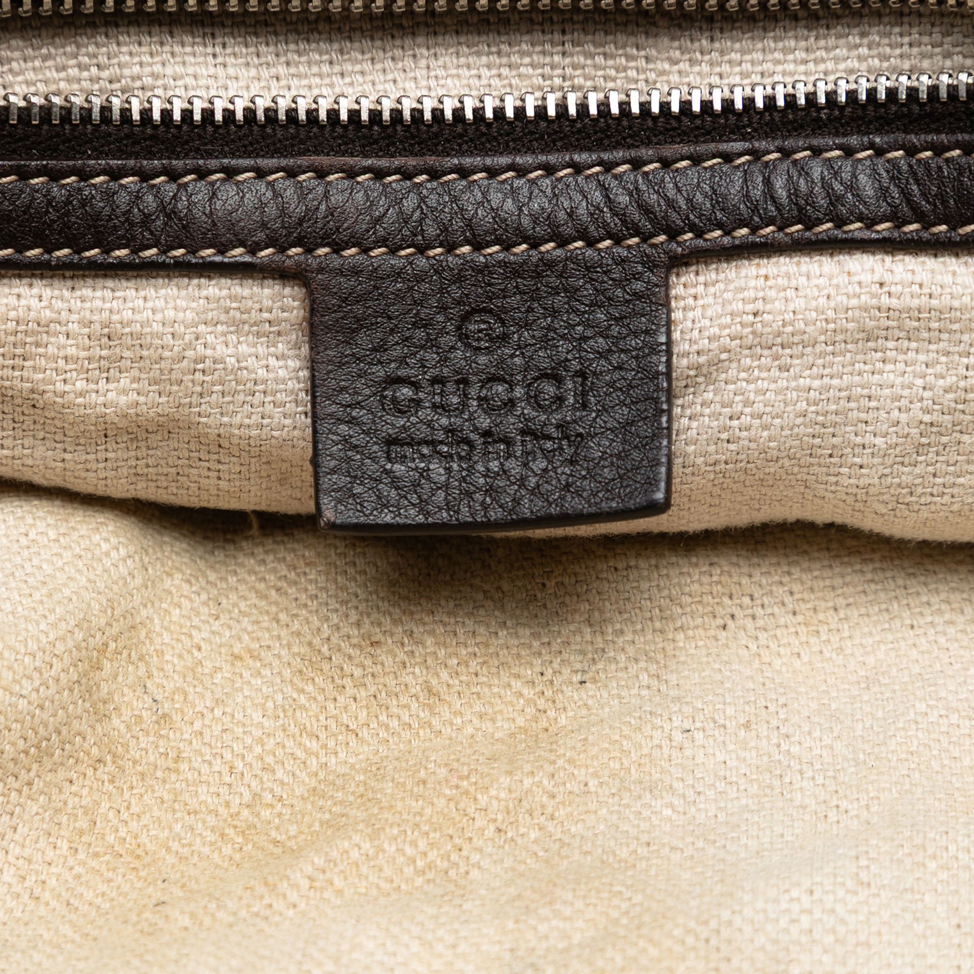 Gucci Gucci Medium GG Canvas Icon Bit Tote Size ONE SIZE - 5 Thumbnail