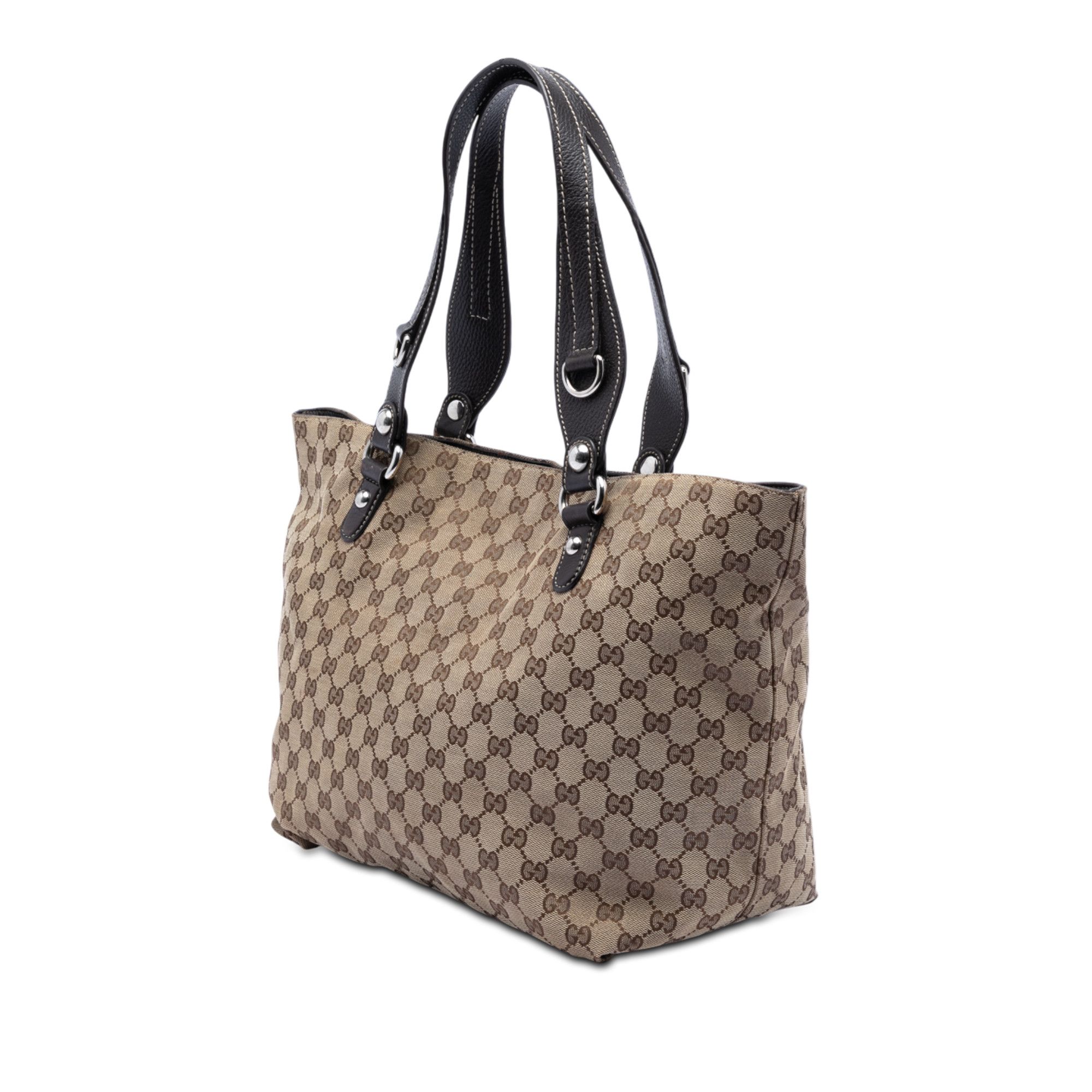 Gucci Gucci Medium GG Canvas Icon Bit Tote Size ONE SIZE - 2 Thumbnail