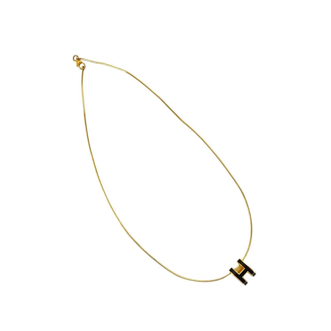 Hermes Hermes Hermès Pop H Necklace Metal Necklace DUTY FREE for USA Size ONE SIZE - 5 Thumbnail