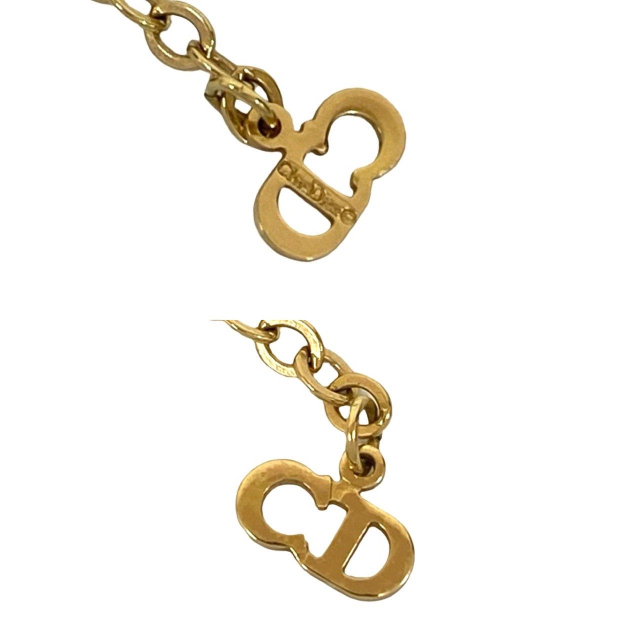 Dior Dior Christian Dior Logo Heart Motif Necklace Metal Necklace DUTY FREE for USA Size ONE SIZE - 3 Thumbnail