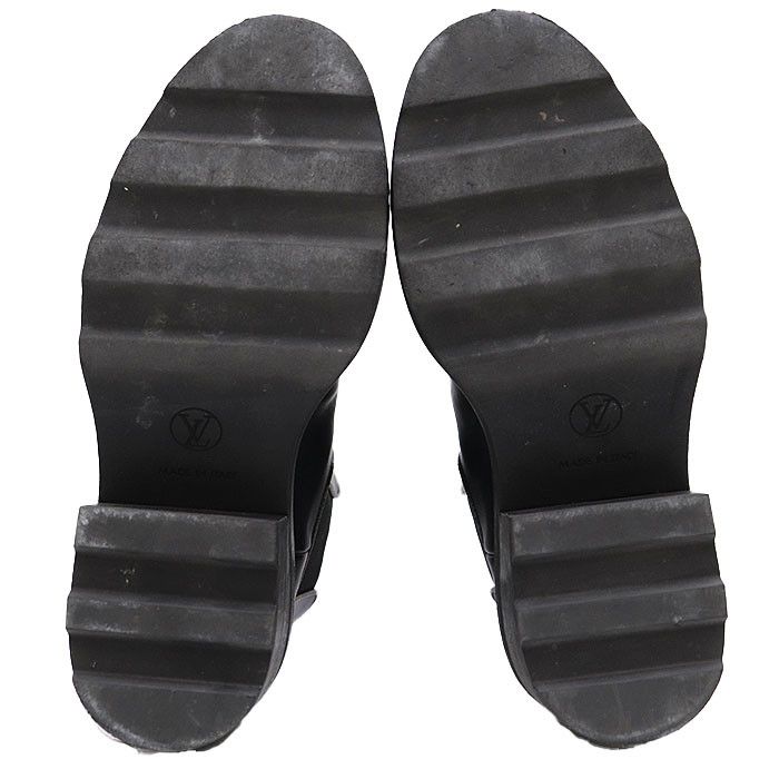 Louis Vuitton Louis Vuitton Louis Vuitton LV Bobourg Line Leather Boots Leather Shoes DUTY FREE for USA Size ONE SIZE - 9 Thumbnail