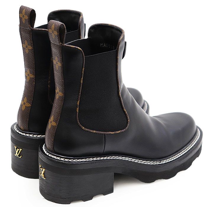 Louis Vuitton Louis Vuitton Louis Vuitton LV Bobourg Line Leather Boots Leather Shoes DUTY FREE for USA Size ONE SIZE - 14 Thumbnail