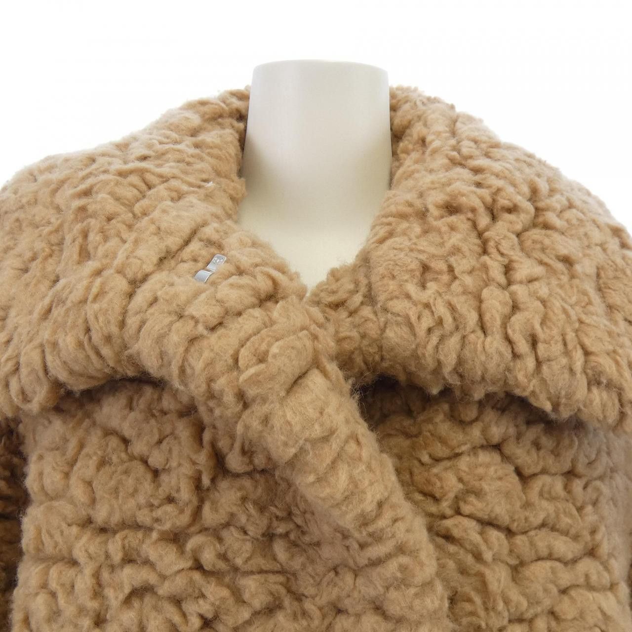 Hermes Hermes Hermès WRAP COAT Camel Coat Textile Outerwear DUTY FREE for USA Size ONE SIZE - 5 Thumbnail