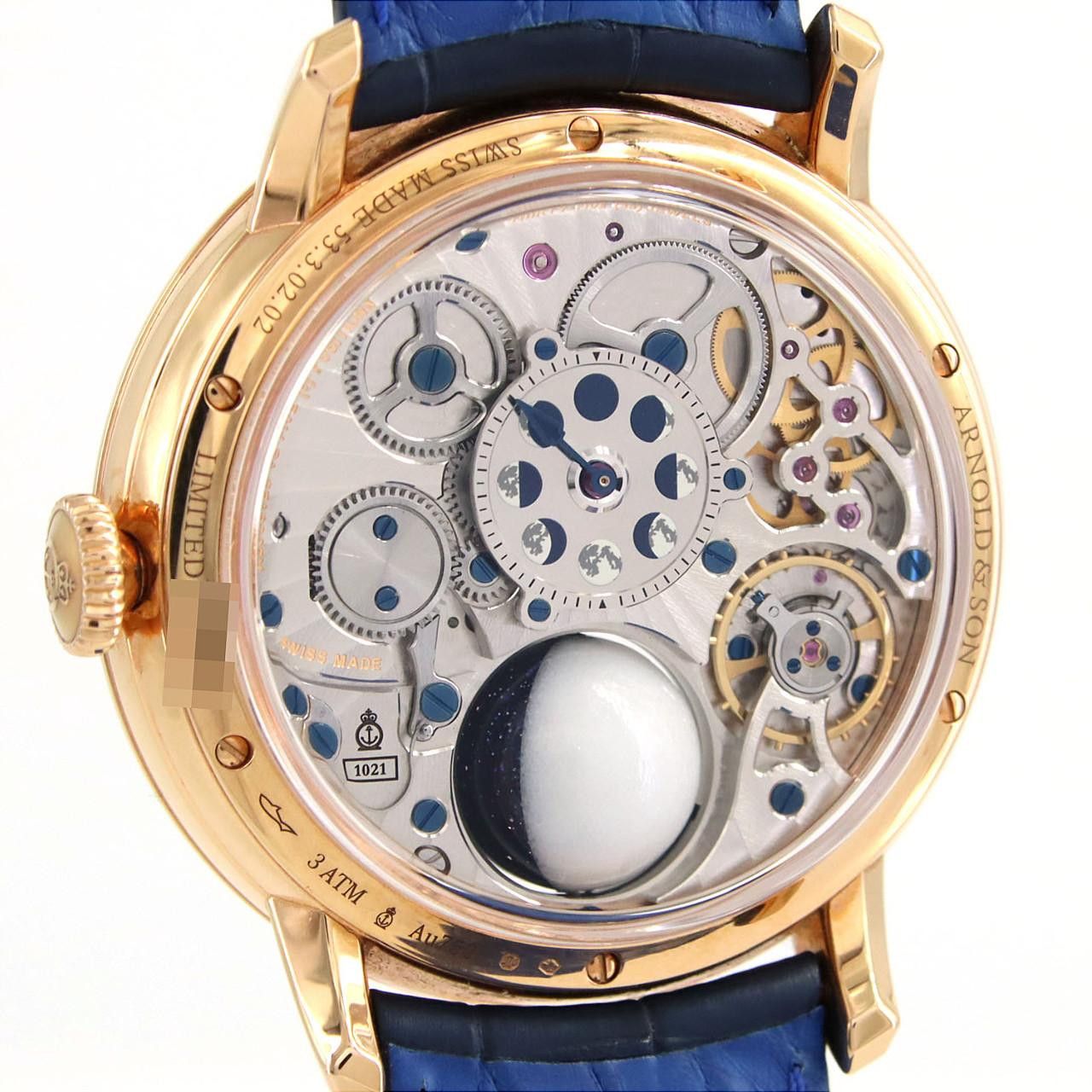 Other Other Arnold & Son Luna Magna Au750 Manual Precious Metal Other ILMAR.A04A.C211A DUTY FREE for USA Size ONE SIZE - 6 Thumbnail