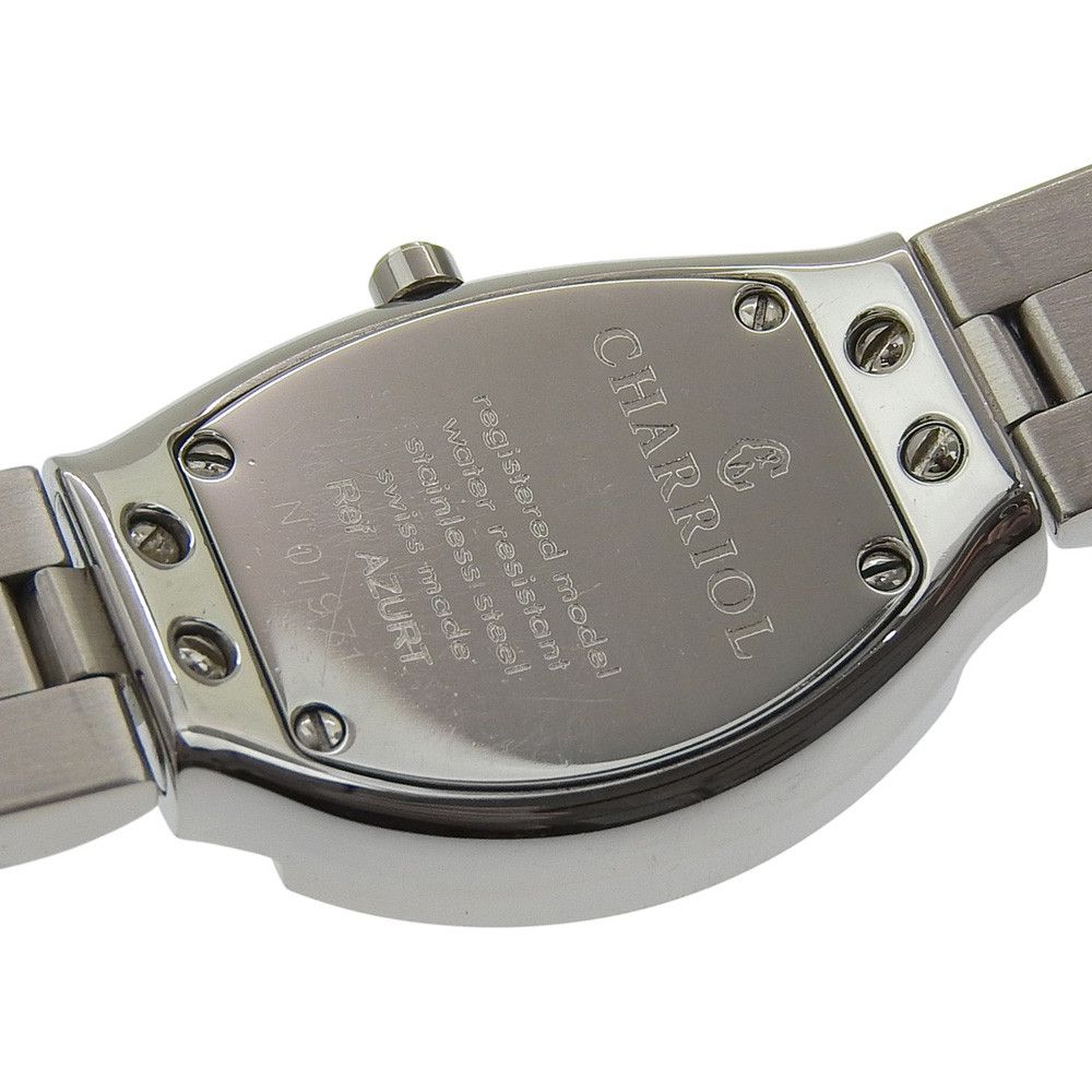 Other Other CHARRIOL Azure Stainless Steel Watch Metal Quartz DUTY FREE for USA Size ONE SIZE - 5 Thumbnail