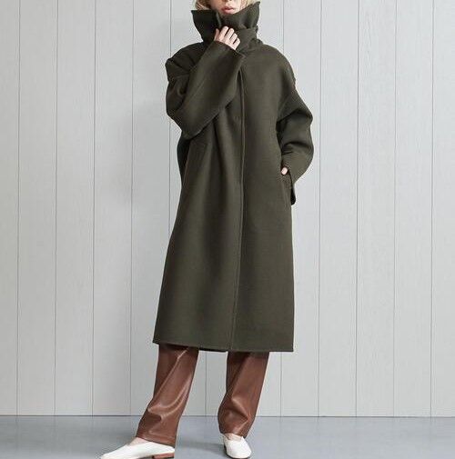 Other Other H BEAUTY&YOUTH STAND COLLAR COAT Wool Coat Textile Outerwear 1625-104-4787 DUTY FREE for USA Size ONE SIZE - 3 Thumbnail
