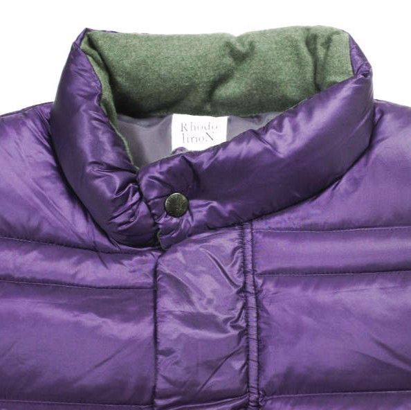 Other Other RhodolirioN Short Down Vest Nylon Down Vest Textile Outerwear LN882 DUTY FREE for USA Size ONE SIZE - 4 Thumbnail