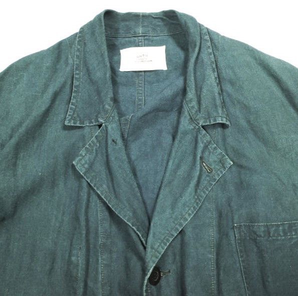 Other Other OUTIL MANTEAU PUPILLIN Linen Coat Textile Outerwear DUTY FREE for USA Size ONE SIZE - 5 Thumbnail