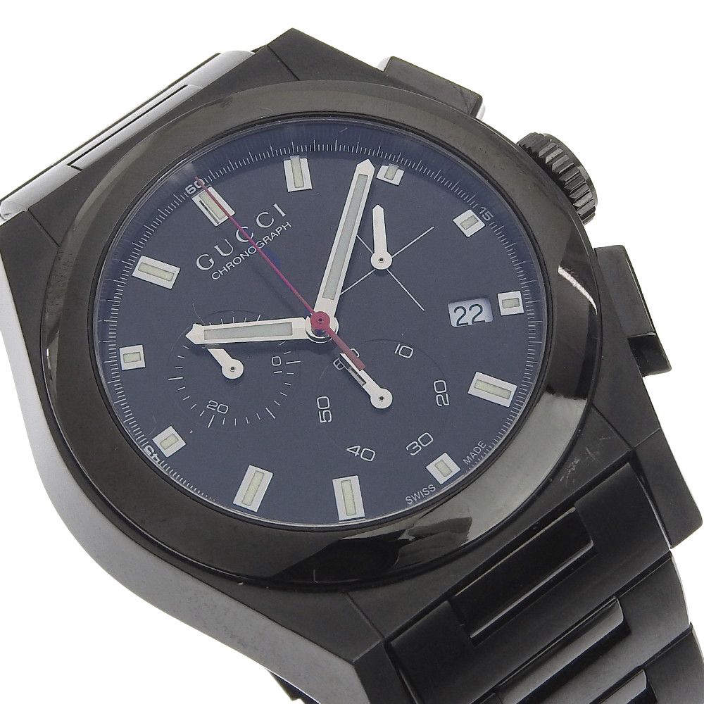 Gucci Gucci Gucci Pantheon Stainless Steel Metal Quartz 115.2 DUTY FREE for USA Size ONE SIZE - 3 Thumbnail