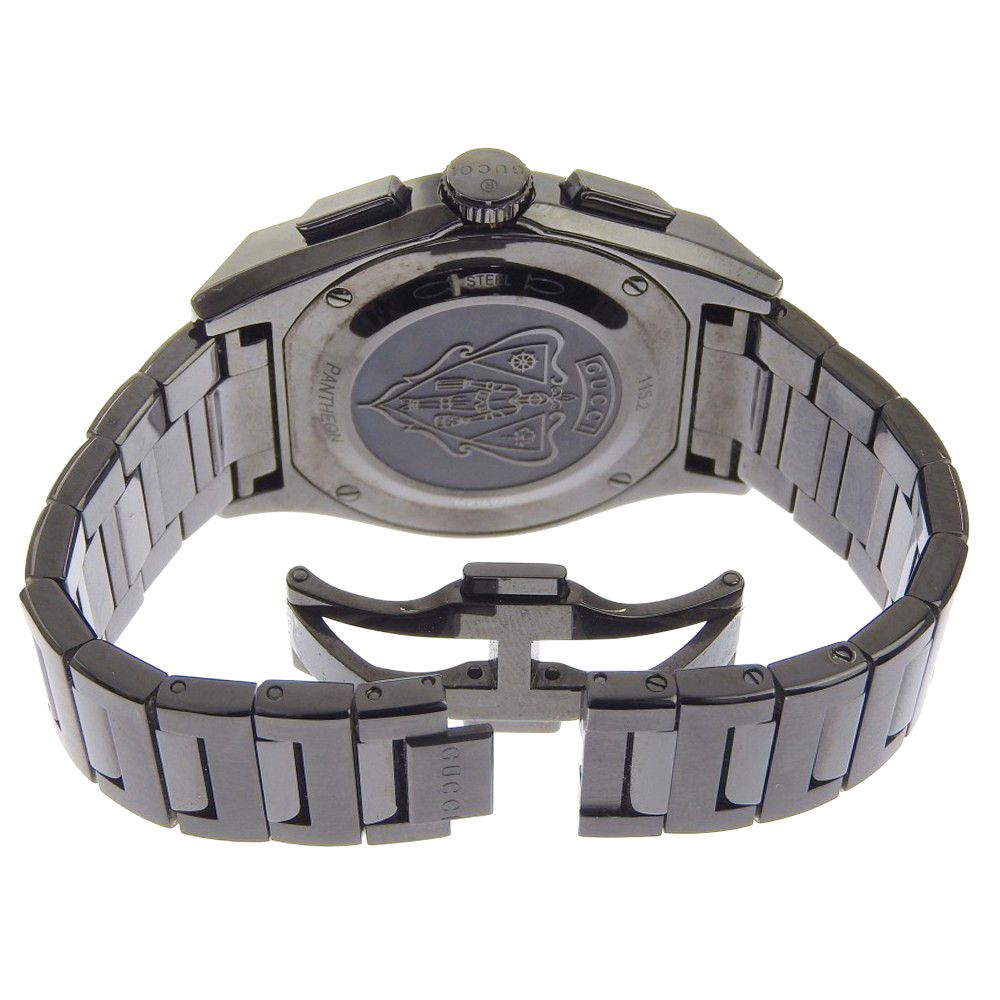 Gucci Gucci Gucci Pantheon Stainless Steel Metal Quartz 115.2 DUTY FREE for USA Size ONE SIZE - 5 Thumbnail