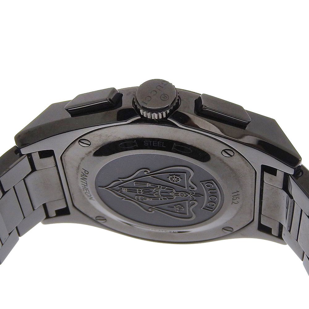 Gucci Gucci Gucci Pantheon Stainless Steel Metal Quartz 115.2 DUTY FREE for USA Size ONE SIZE - 6 Thumbnail