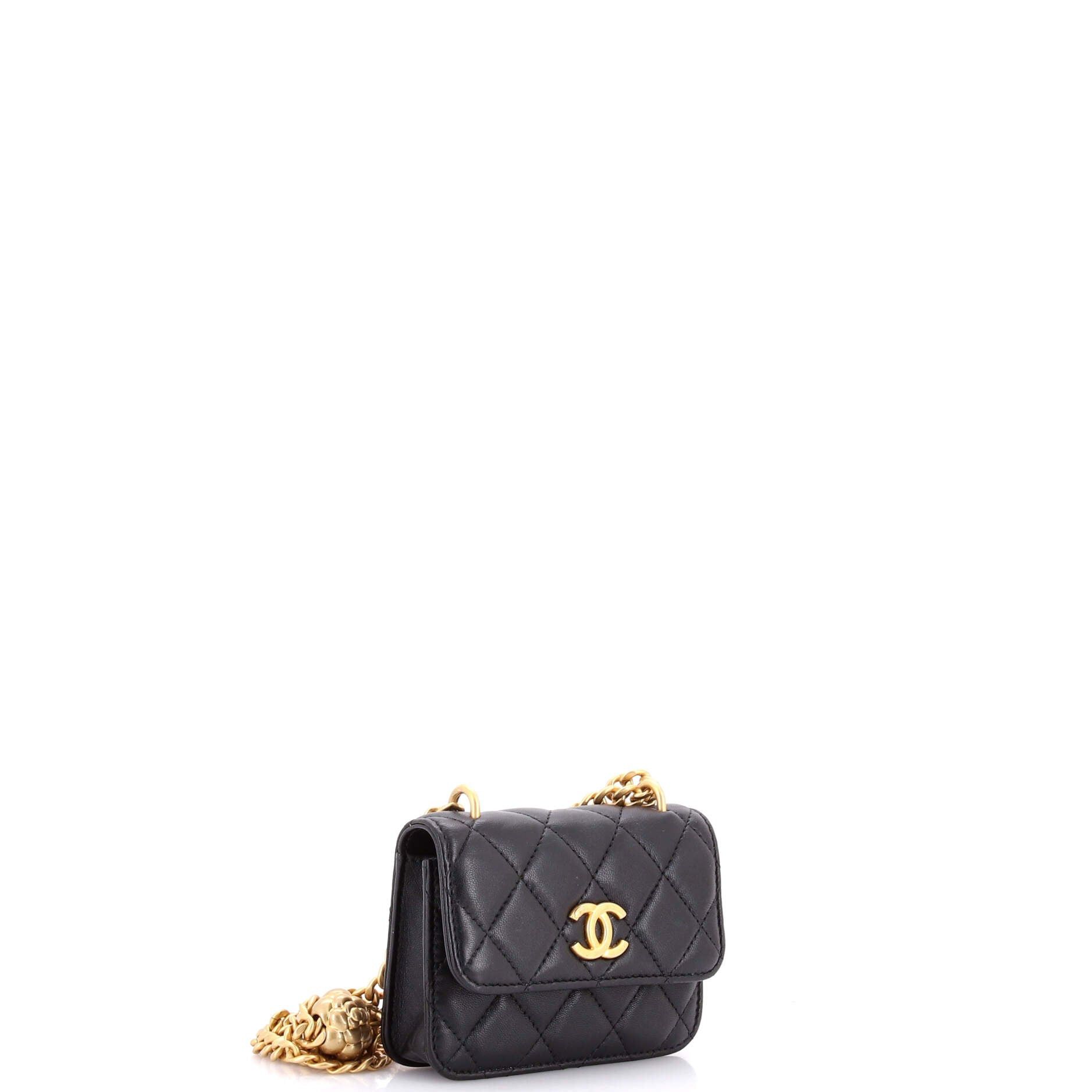 Chanel Sweet Camellia Flap Clutch with Chain Size ONE SIZE - 2 Thumbnail