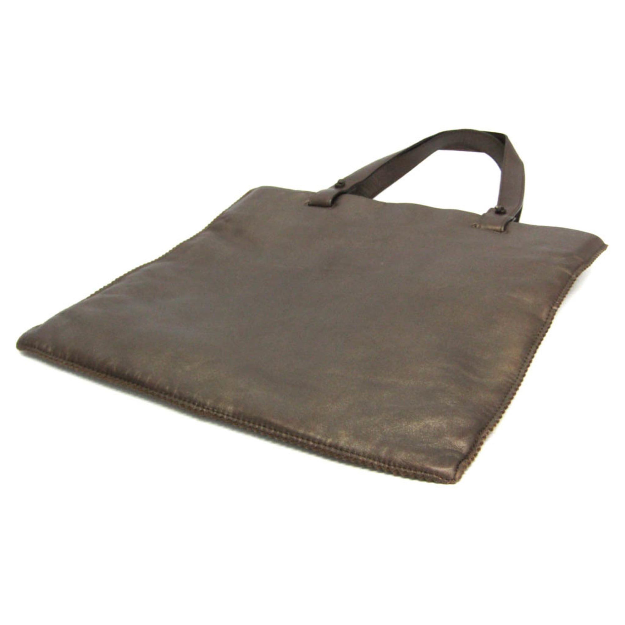 Loewe Loewe Anagram Women's Nappa Leather Tote Bag Bronze Size ONE SIZE - 2 Thumbnail