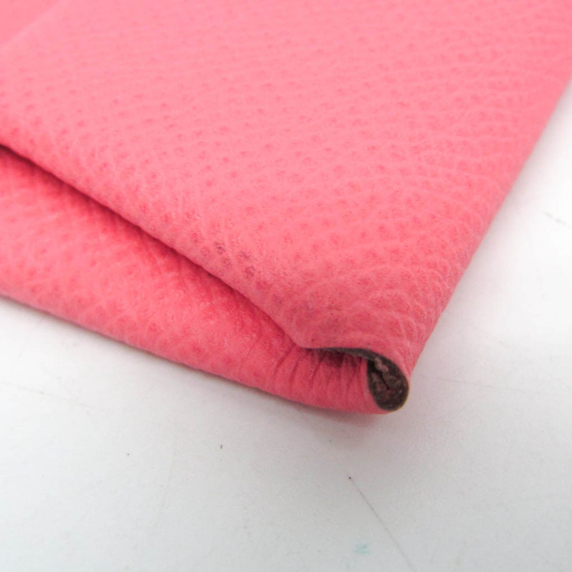 Hermes Hermes Bastia Women's Epsom Leather Coin Purse/coin Case Pink Size ONE SIZE - 7 Thumbnail