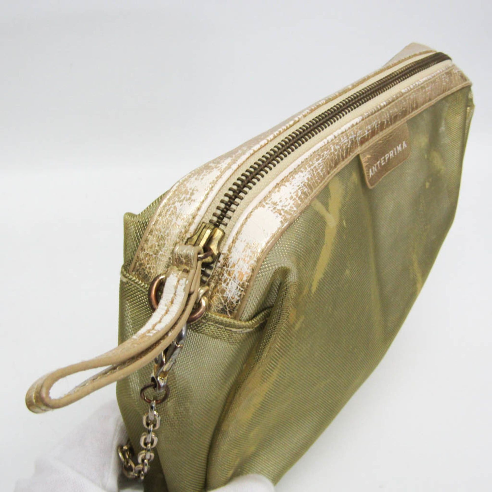 ANTEPRIMA Anteprima Intreccio Women's Wire,PVC Tote Bag Gold Size ONE SIZE - 15 Thumbnail