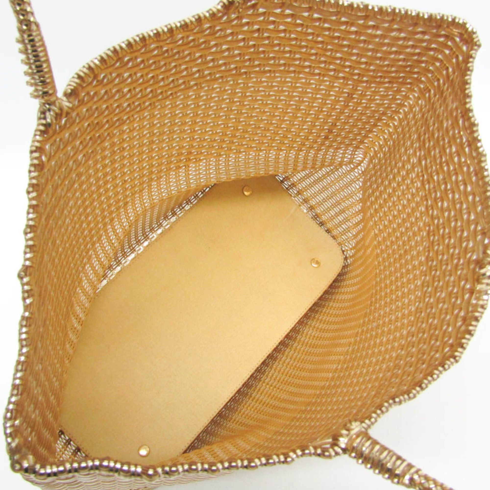 ANTEPRIMA Anteprima Intreccio Women's Wire,PVC Tote Bag Gold Size ONE SIZE - 4 Thumbnail