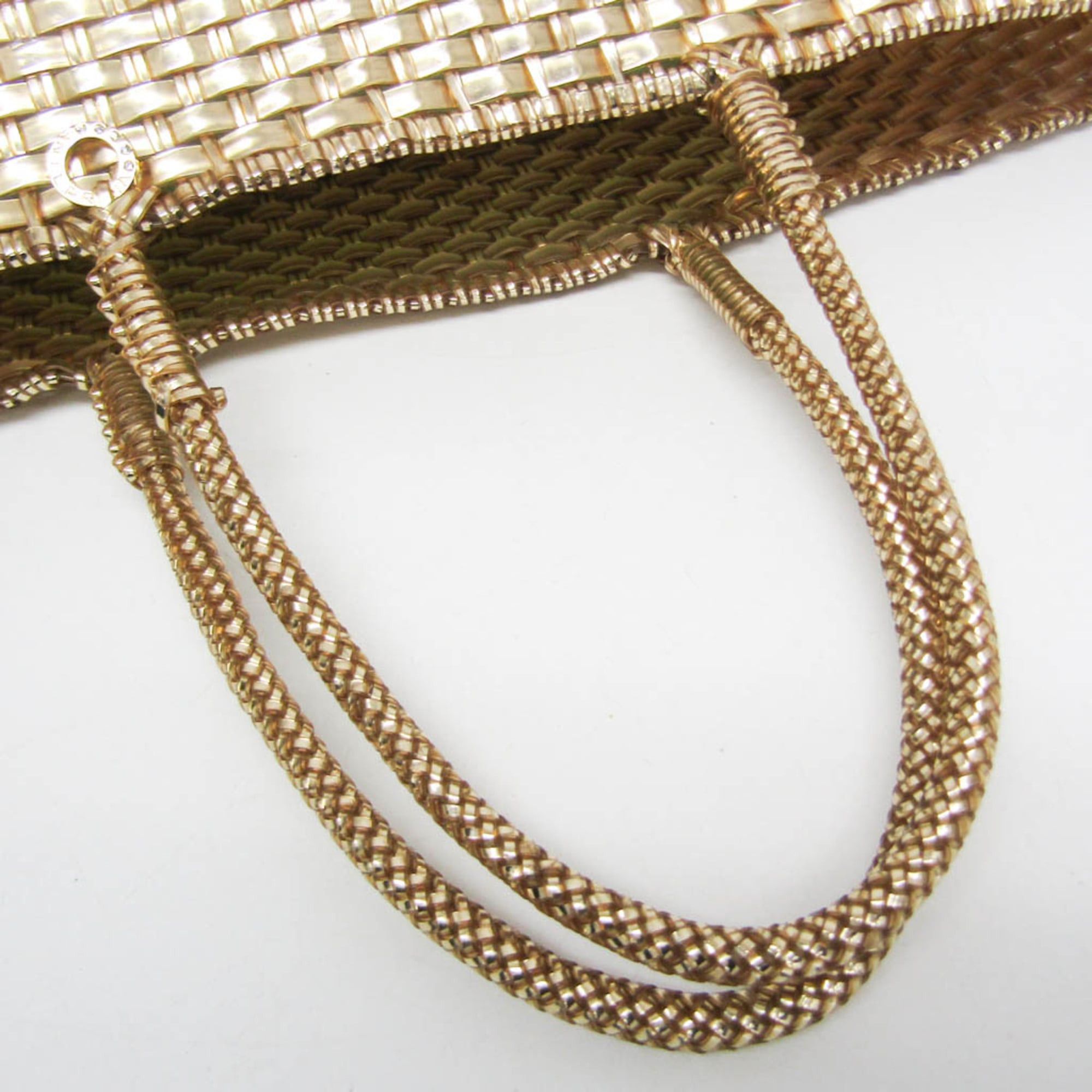 ANTEPRIMA Anteprima Intreccio Women's Wire,PVC Tote Bag Gold Size ONE SIZE - 13 Thumbnail