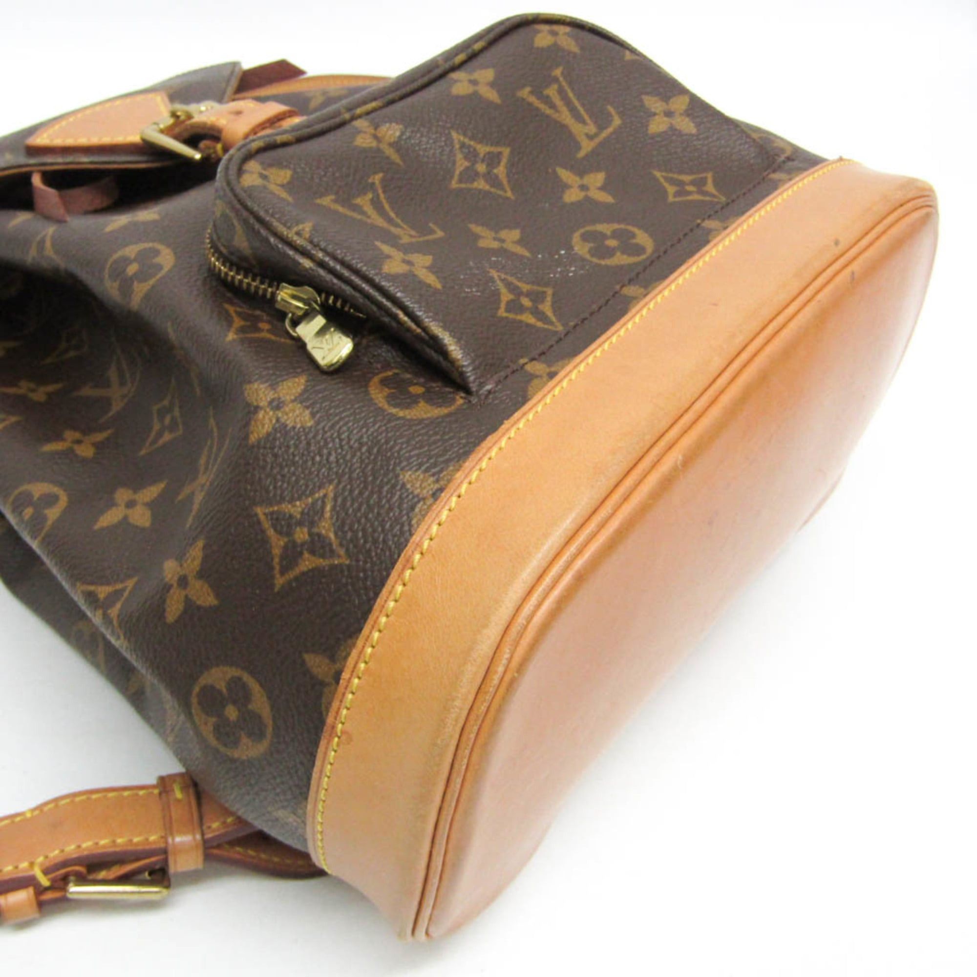 Louis Vuitton Louis Vuitton Monogram Montsouris MM M51136 Women's Backpack Brown Size ONE SIZE - 6 Thumbnail