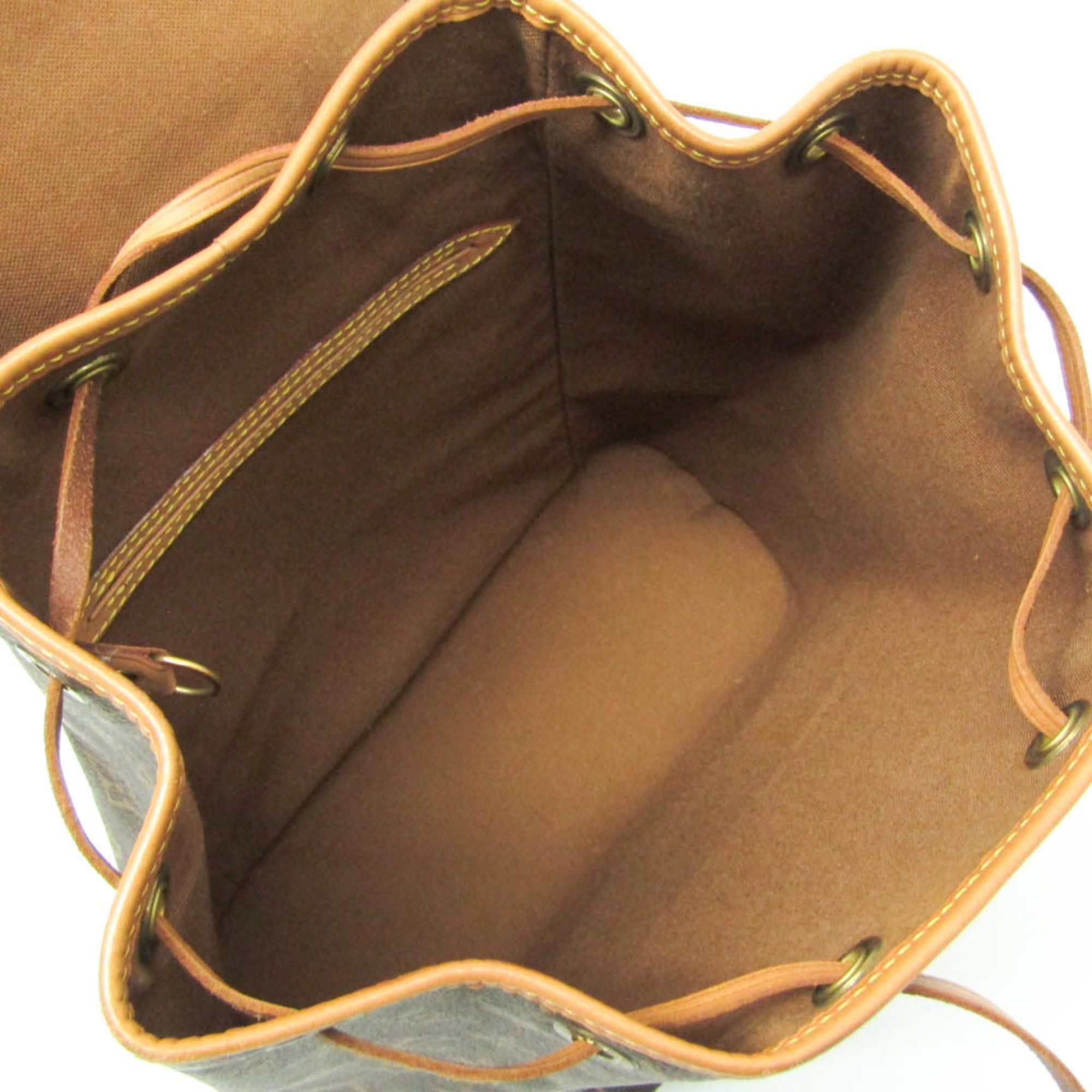 Louis Vuitton Louis Vuitton Monogram Montsouris MM M51136 Women's Backpack Brown Size ONE SIZE - 3 Thumbnail