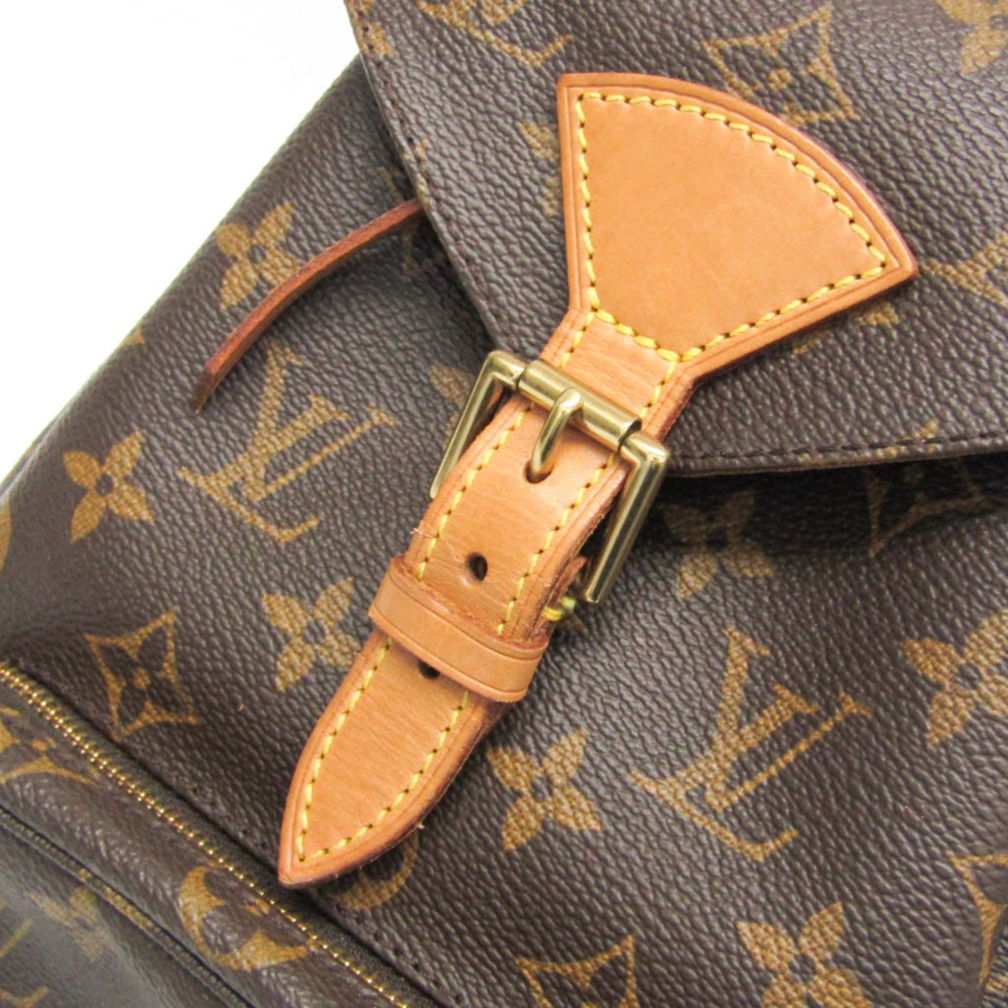 Louis Vuitton Louis Vuitton Monogram Montsouris MM M51136 Women's Backpack Brown Size ONE SIZE - 7 Thumbnail