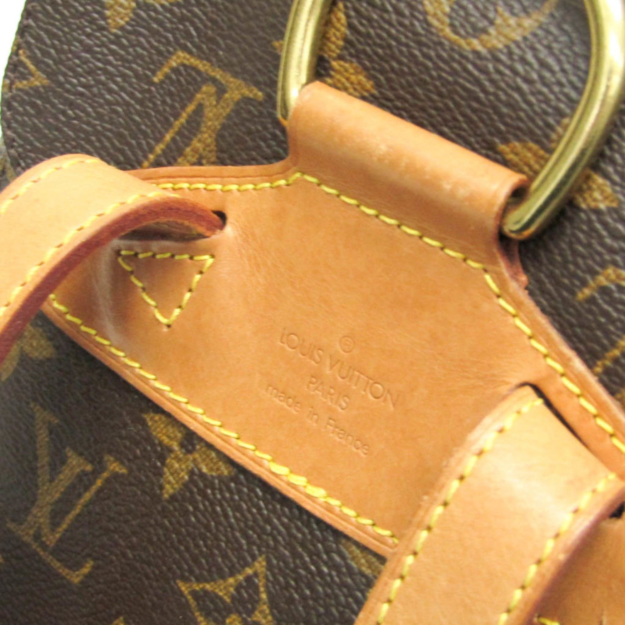 Louis Vuitton Louis Vuitton Monogram Montsouris MM M51136 Women's Backpack Brown Size ONE SIZE - 16 Thumbnail