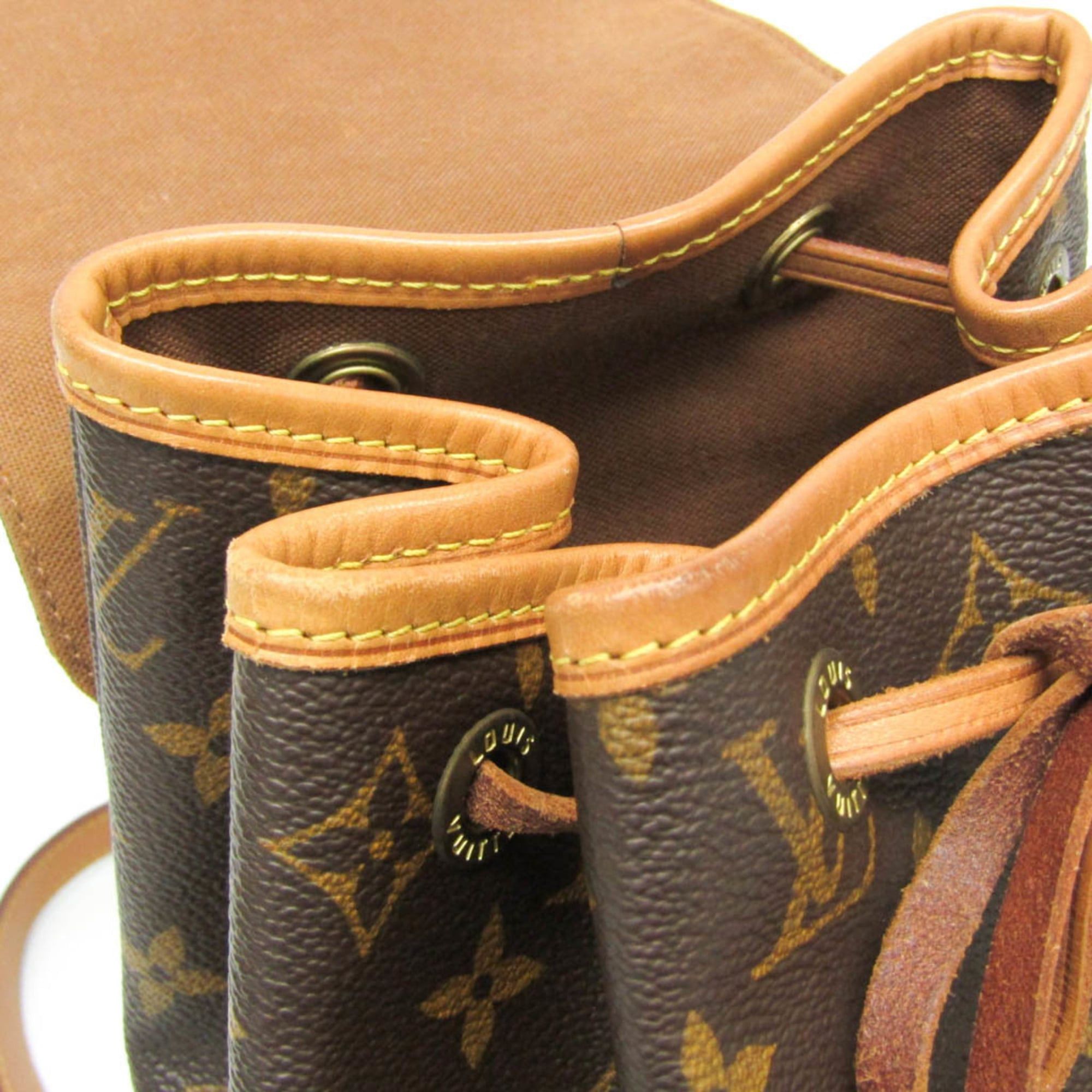 Louis Vuitton Louis Vuitton Monogram Montsouris MM M51136 Women's Backpack Brown Size ONE SIZE - 14 Thumbnail