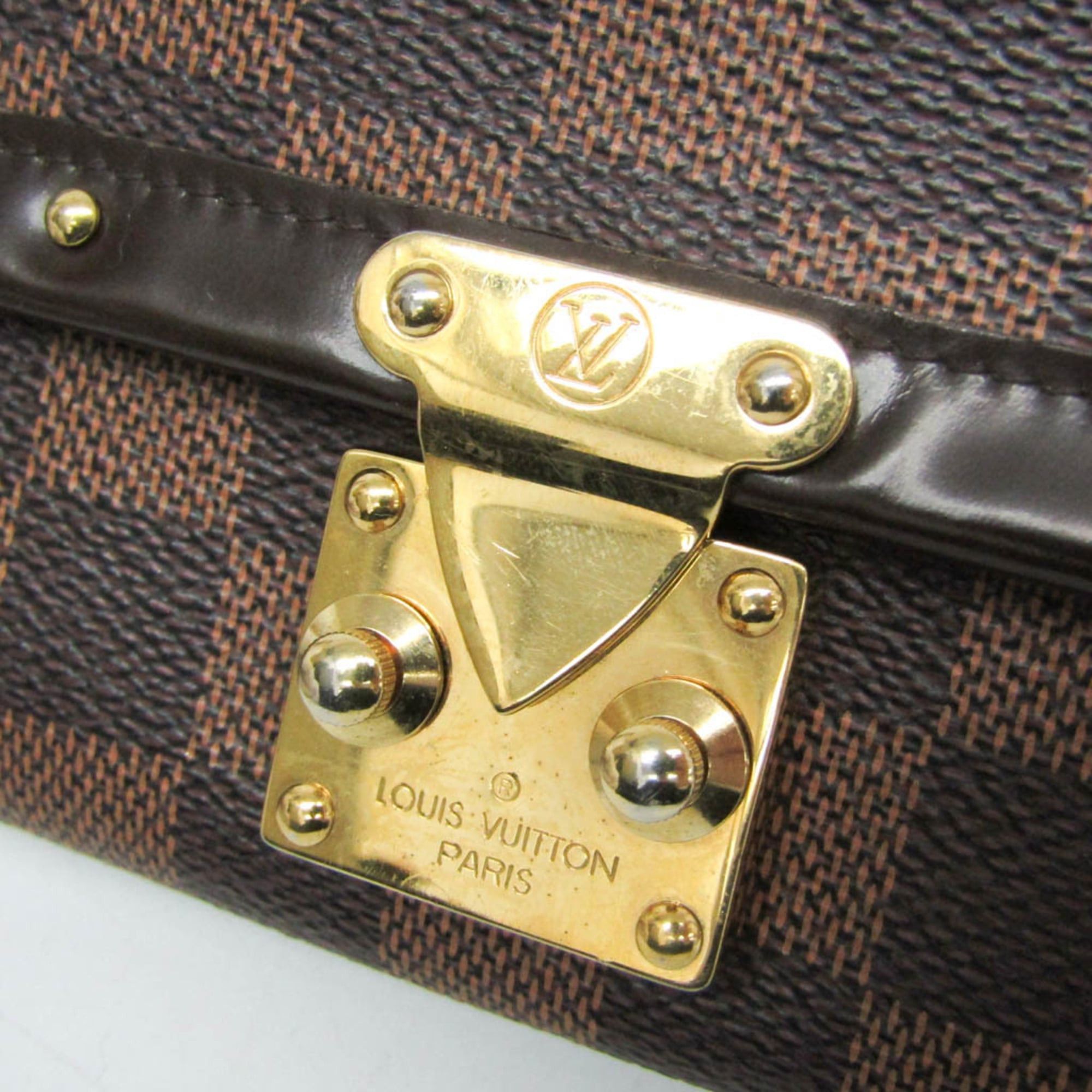 Louis Vuitton Louis Vuitton Damier Venice Wallet N60535 Men,Women Damier Canvas Long Wallet (bi-fold) Brown,Ebene Size ONE SIZE - 7 Thumbnail