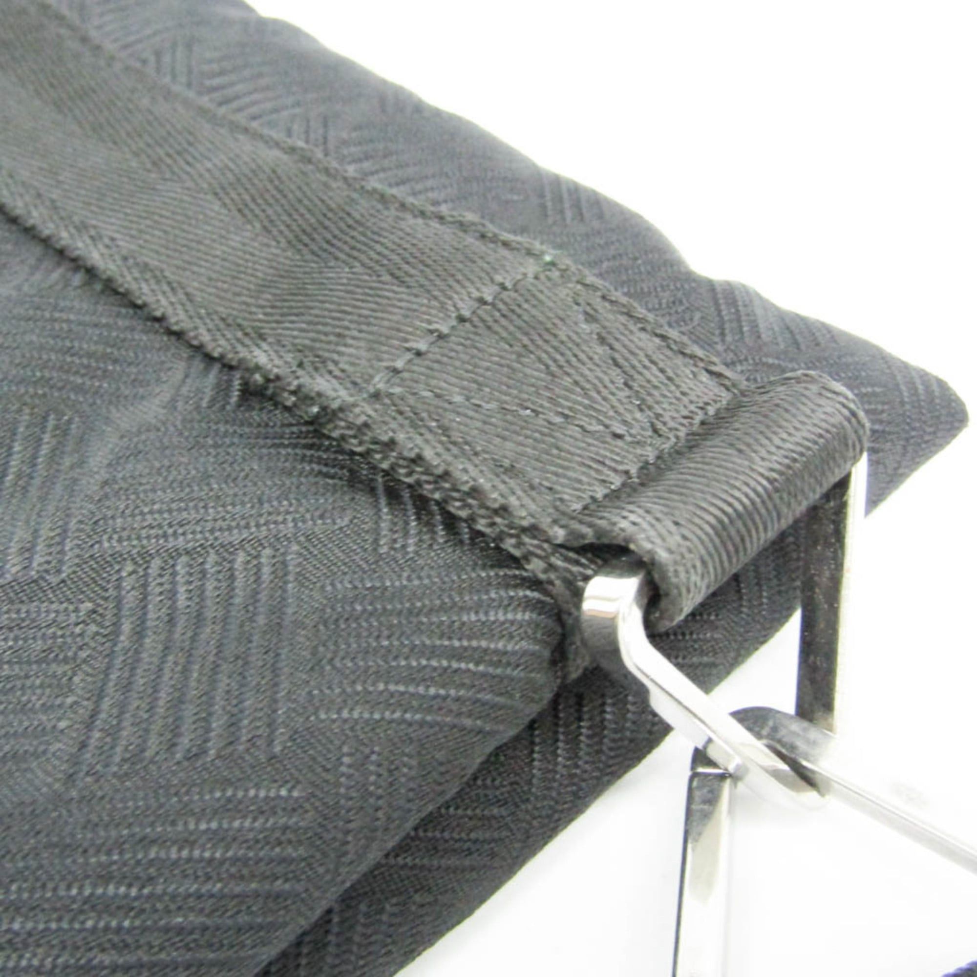 Bottega Veneta Bottega Veneta Men,Women Nylon Clutch Bag Black Size ONE SIZE - 7 Thumbnail