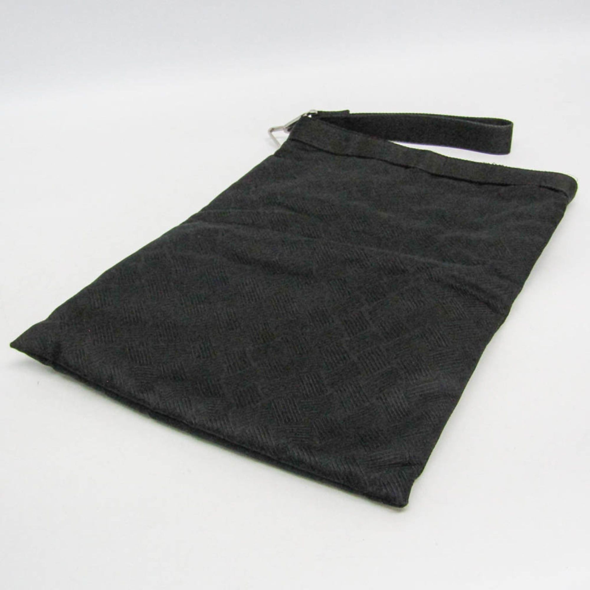 Bottega Veneta Bottega Veneta Men,Women Nylon Clutch Bag Black Size ONE SIZE - 11 Thumbnail