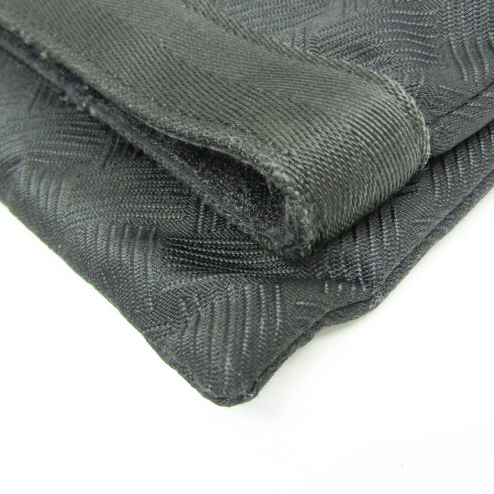 Bottega Veneta Bottega Veneta Men,Women Nylon Clutch Bag Black Size ONE SIZE - 5 Thumbnail