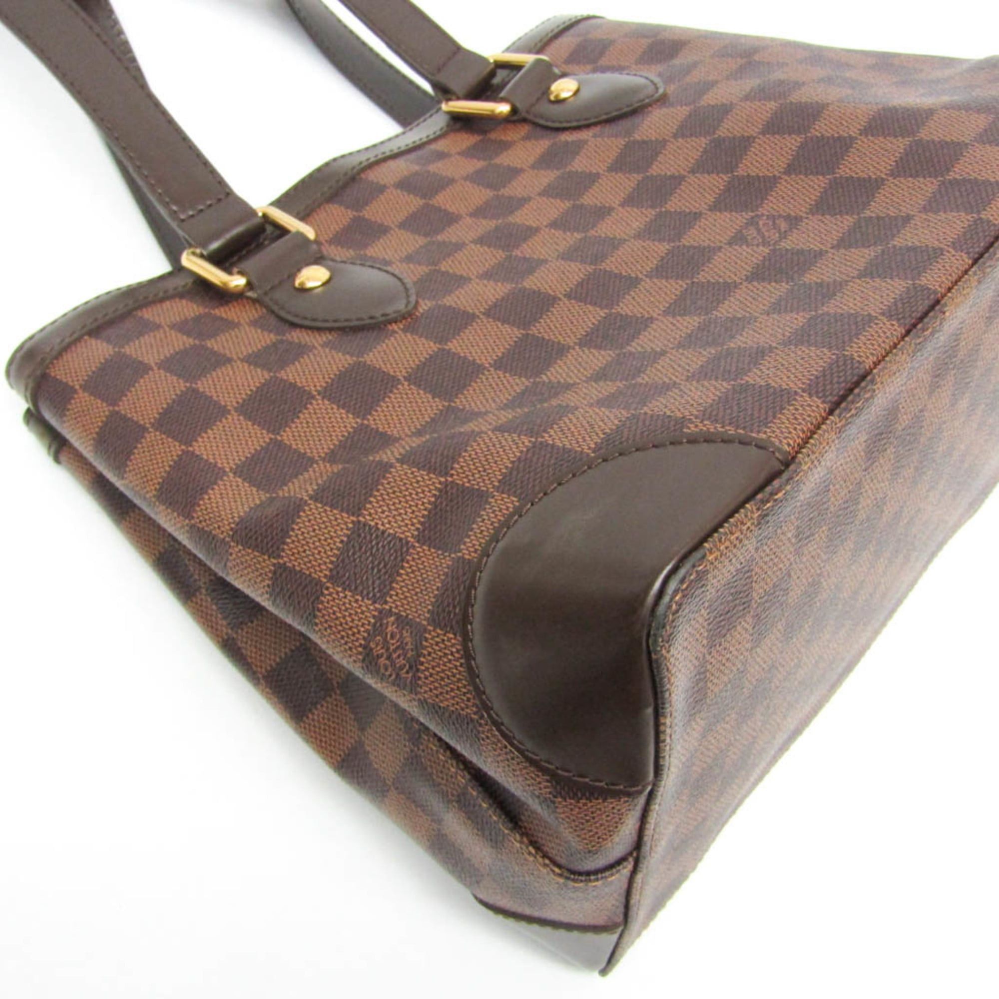 Louis Vuitton Louis Vuitton Damier Hampstead PM N51205 Women's Handbag Ebene Size ONE SIZE - 5 Thumbnail